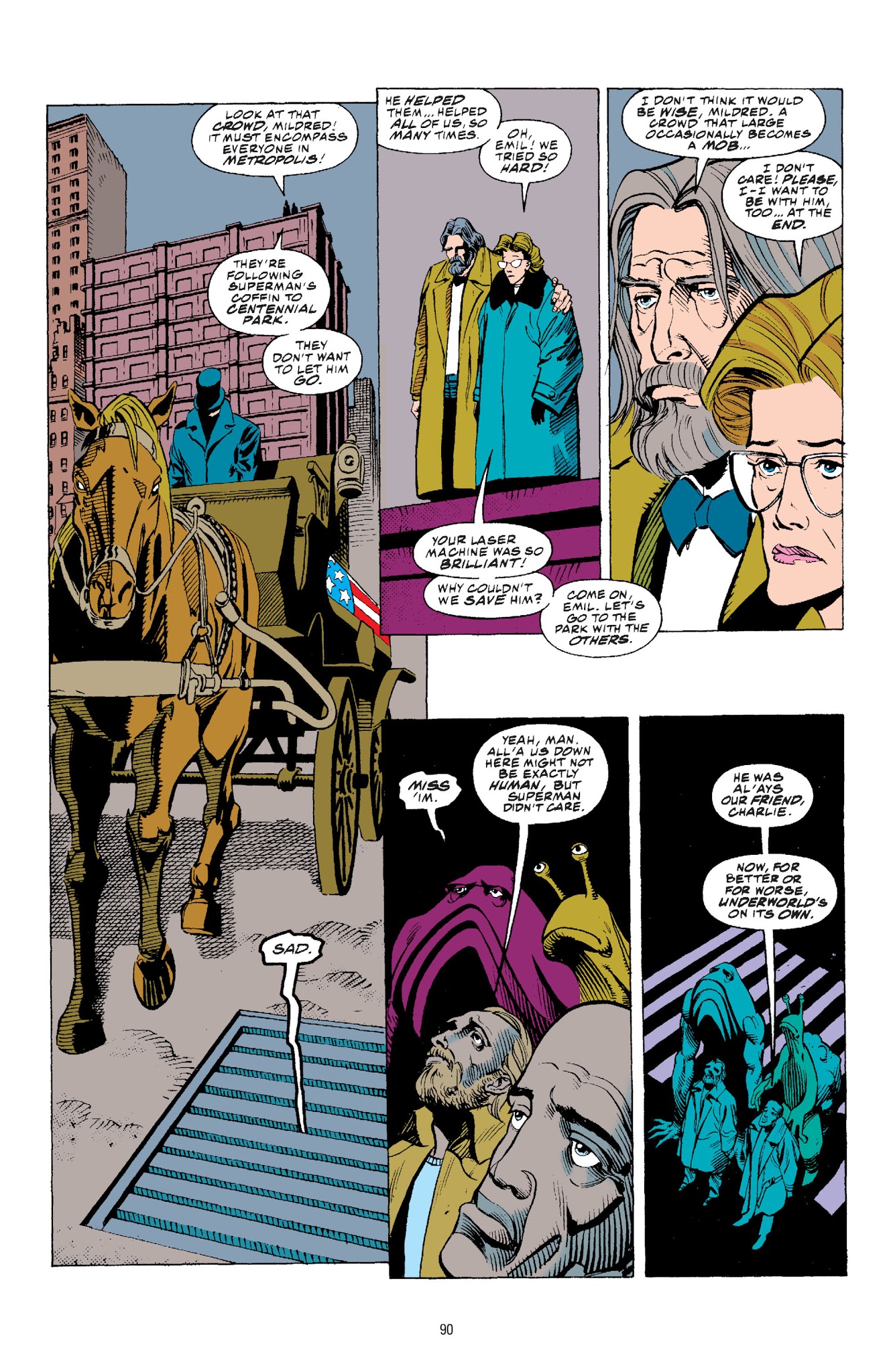 Read online Superman: Funeral For A Friend comic -  Issue # TPB - 83