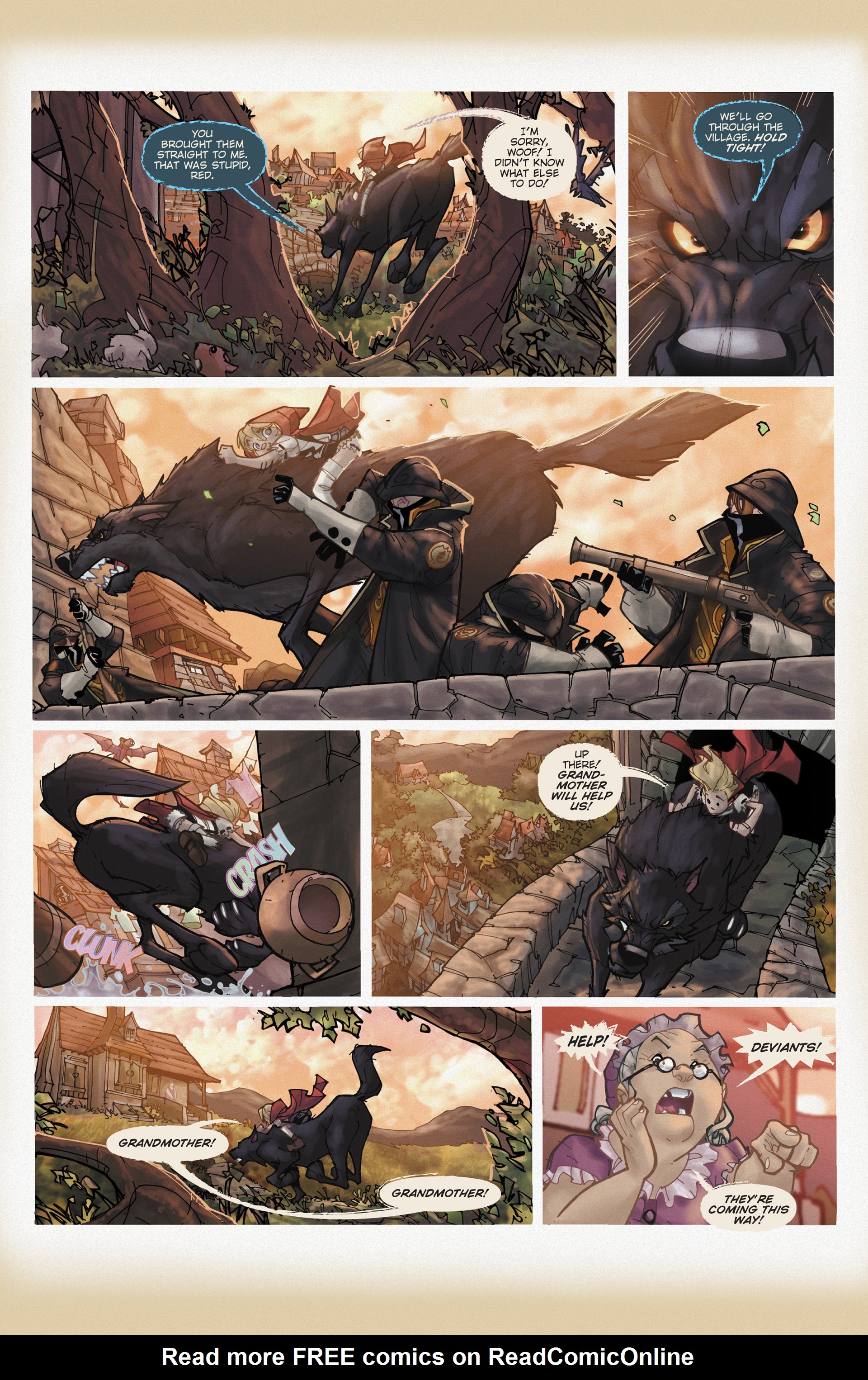 Read online Fairy Quest: Outlaws comic -  Issue #1 - 20