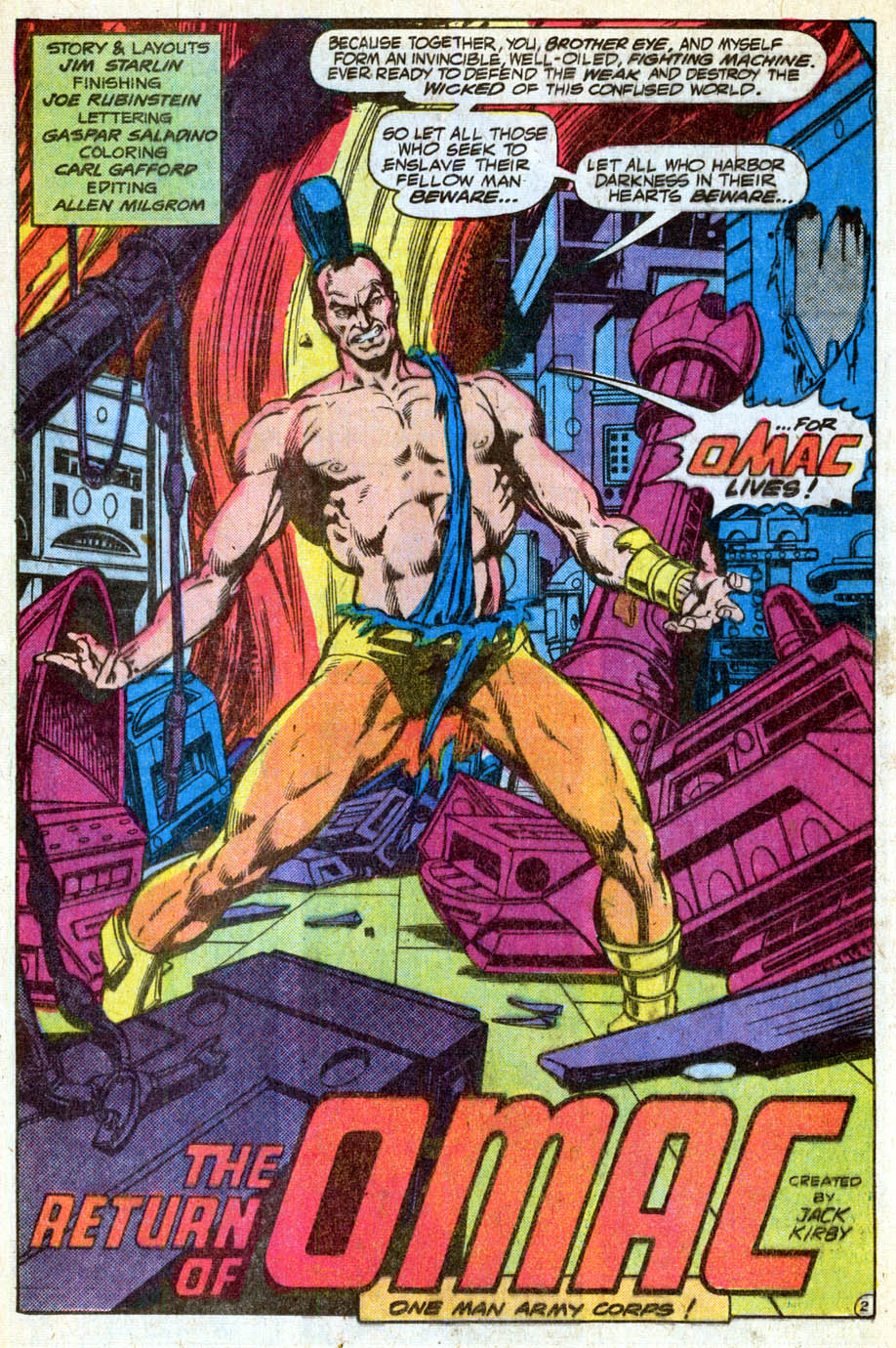 Read online Kamandi, The Last Boy On Earth comic -  Issue #59 - 22