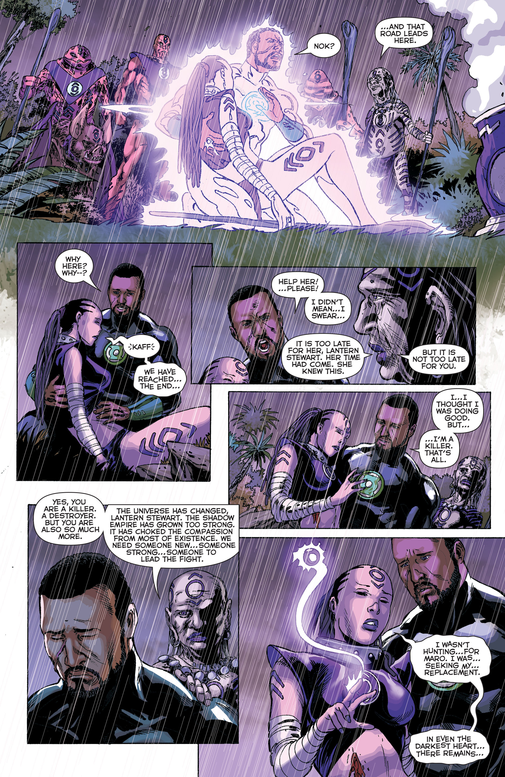 Read online Green Lantern Corps: Futures End comic -  Issue # Full - 19