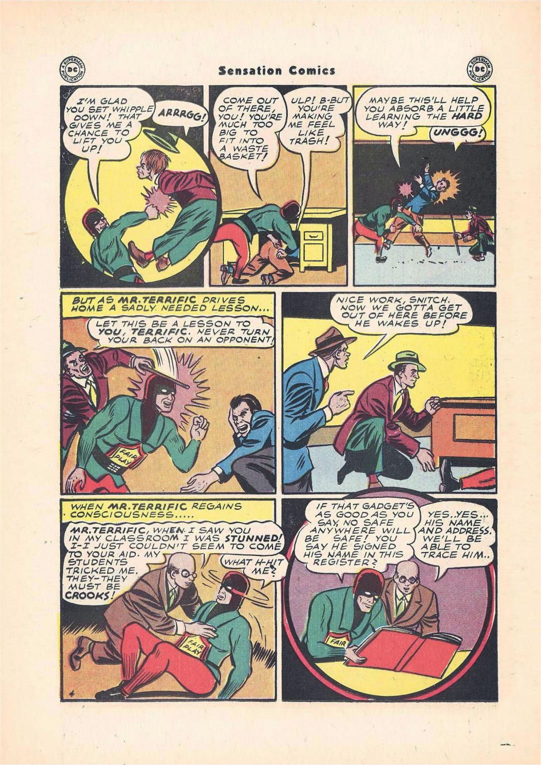Read online Sensation (Mystery) Comics comic -  Issue #55 - 38