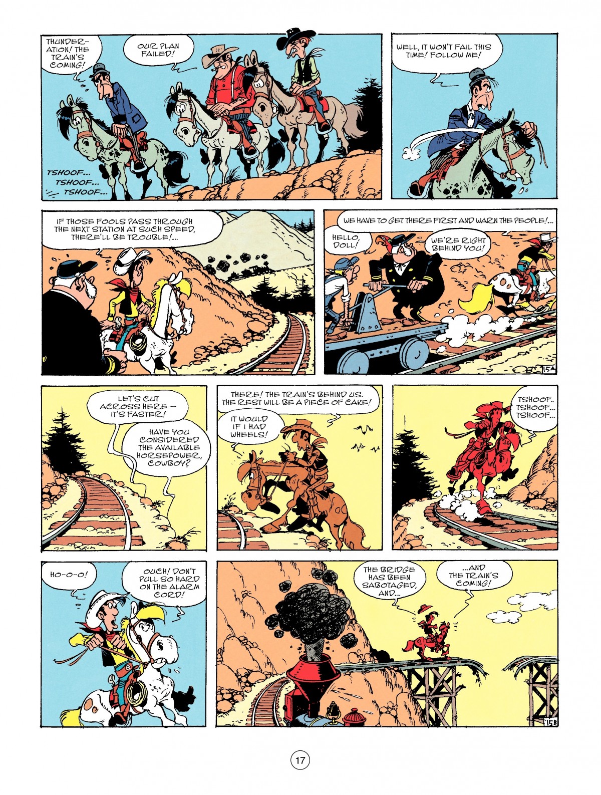 Read online A Lucky Luke Adventure comic -  Issue #53 - 17