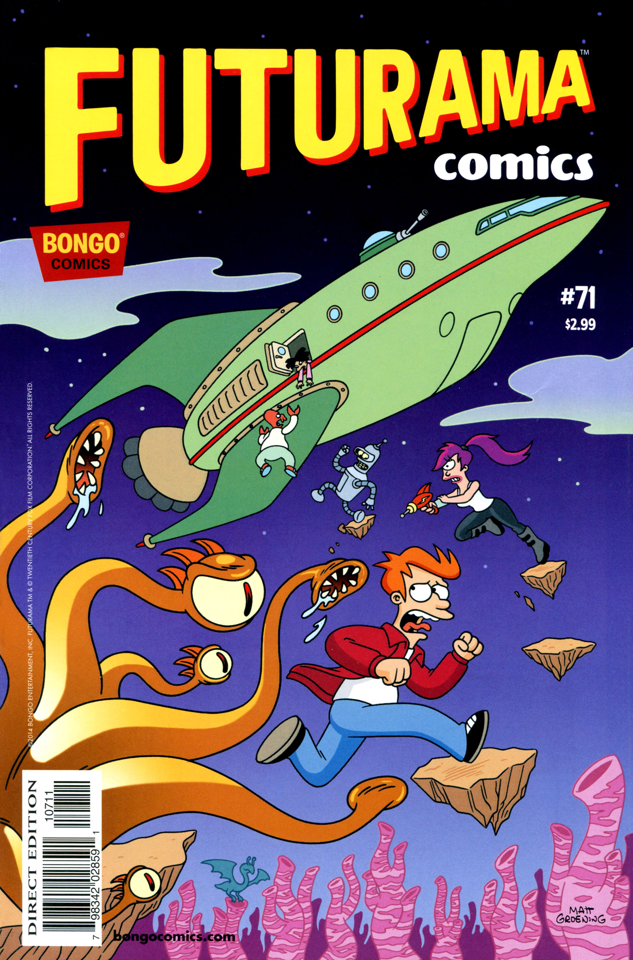 Read online Futurama Comics comic -  Issue #71 - 1