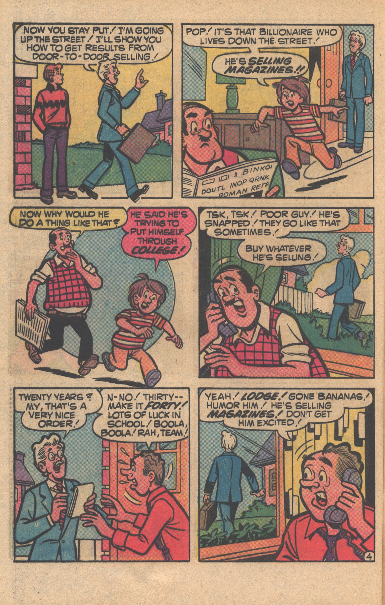 Read online Archie Giant Series Magazine comic -  Issue #468 - 32