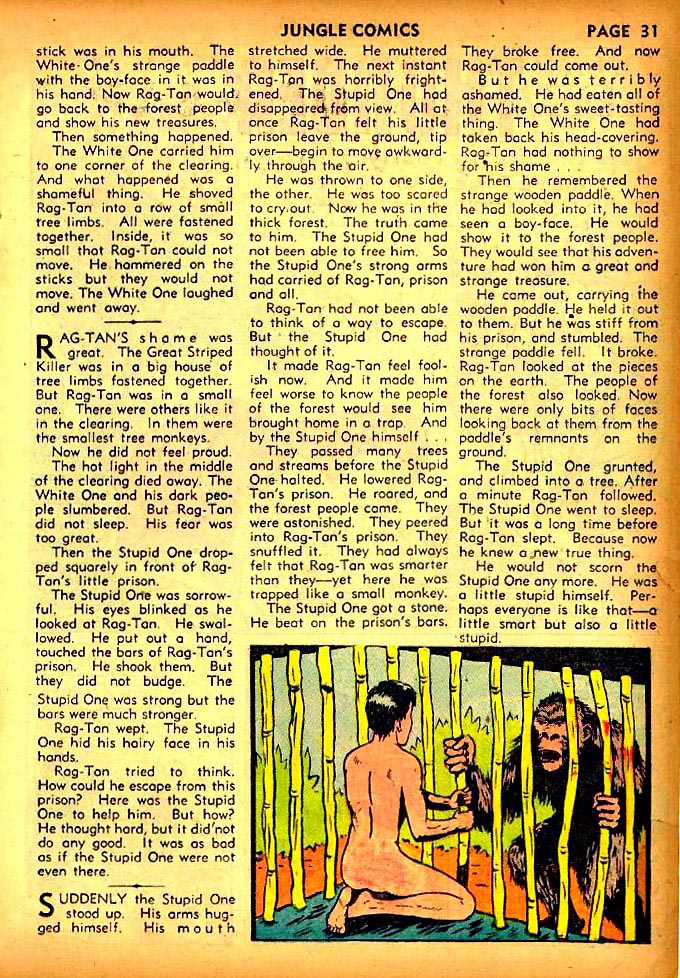 Read online Jungle Comics comic -  Issue #23 - 35