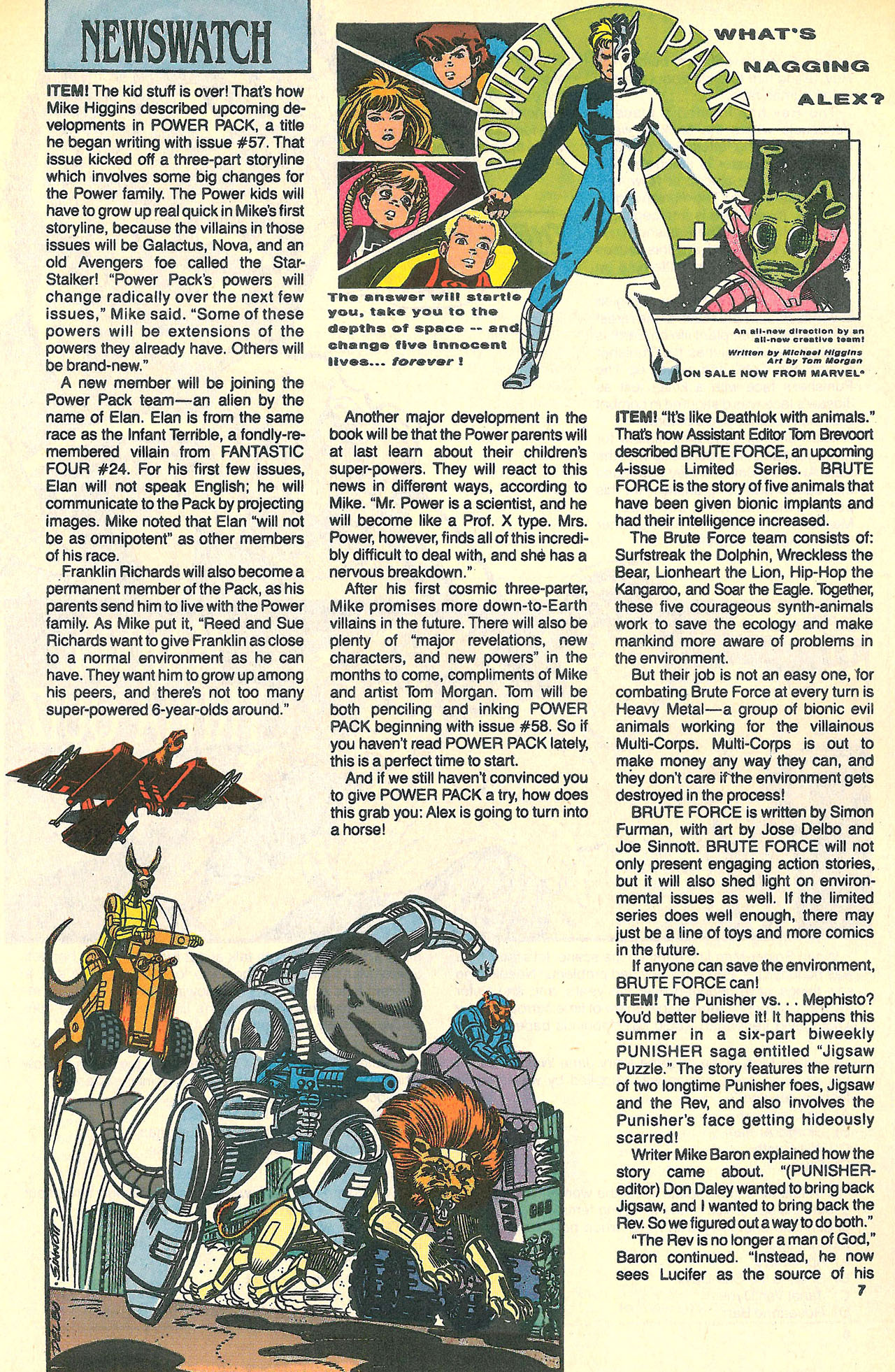 Read online Marvel Age comic -  Issue #90 - 9