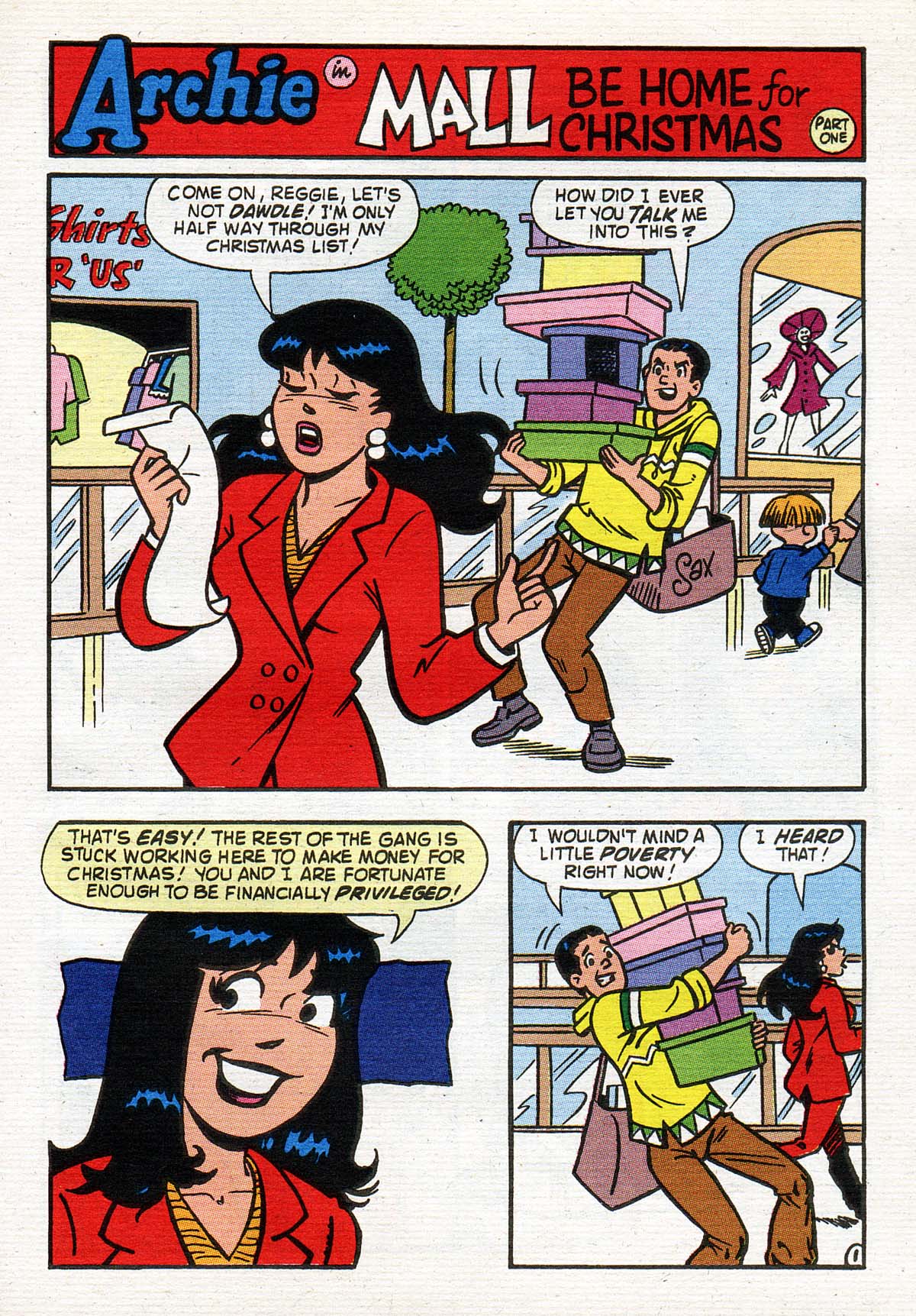 Read online Archie's Holiday Fun Digest comic -  Issue #5 - 70