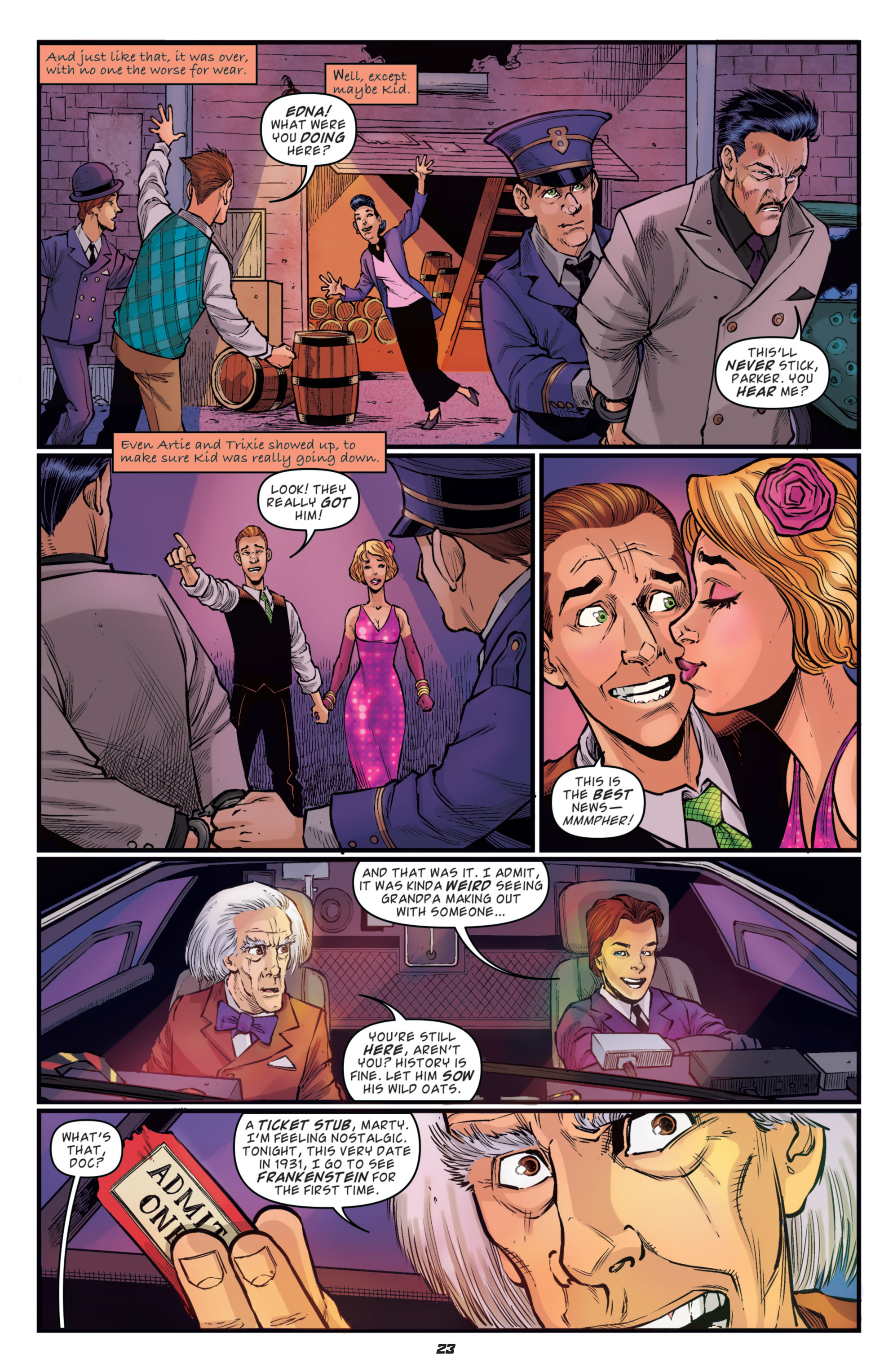 Read online Back to the Future: Citizen Brown comic -  Issue #2 - 25