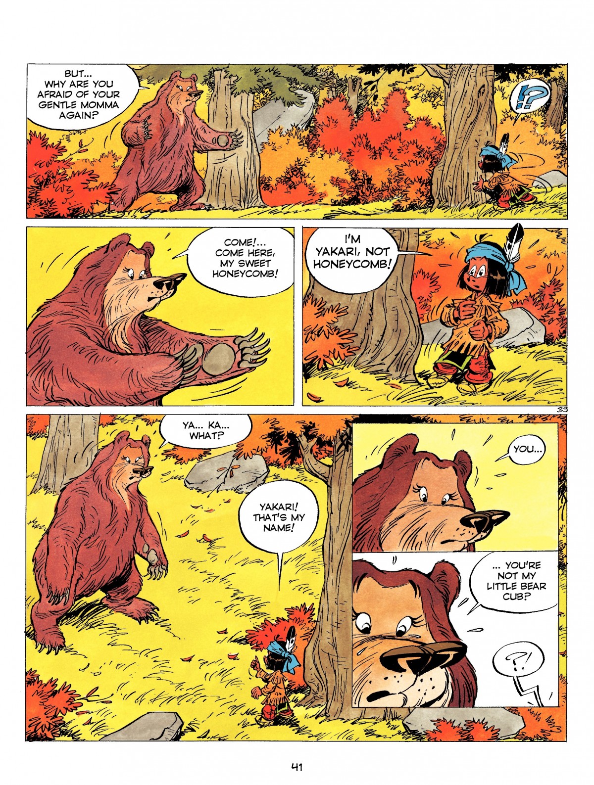 Read online Yakari comic -  Issue #10 - 41