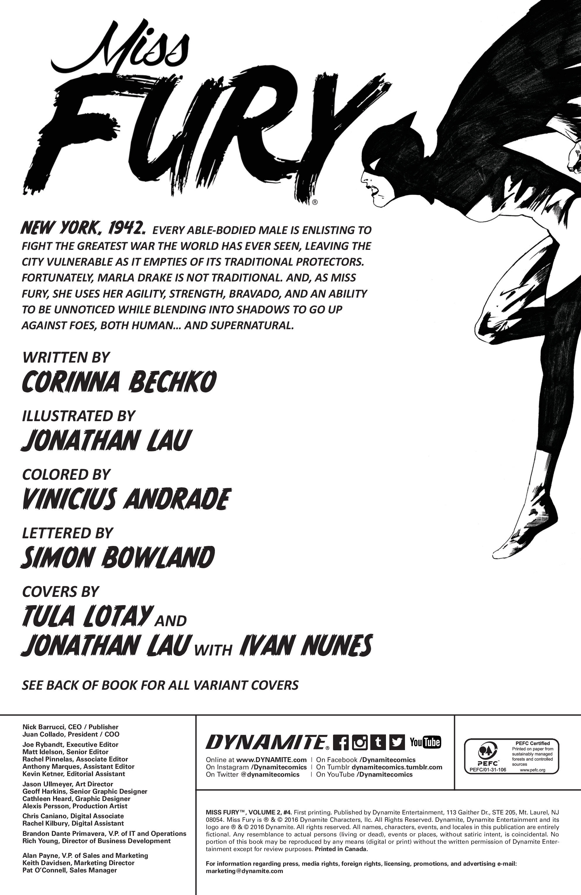 Read online Miss Fury (2016) comic -  Issue #4 - 3