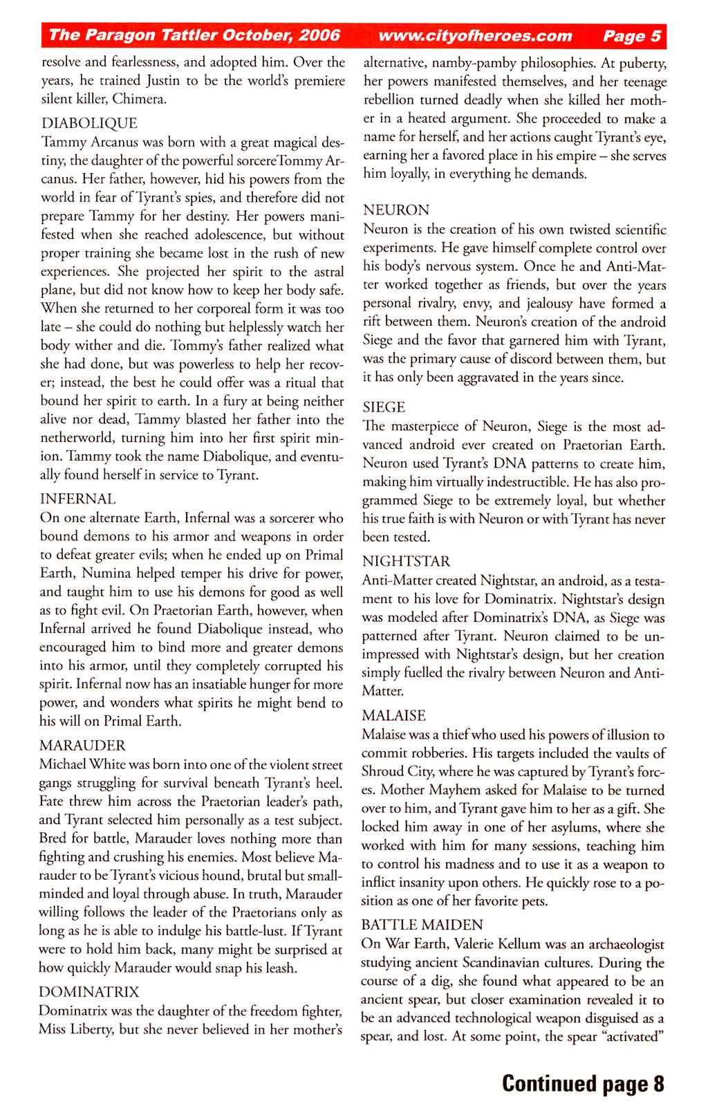 Read online City of Heroes (2005) comic -  Issue #16 - 27