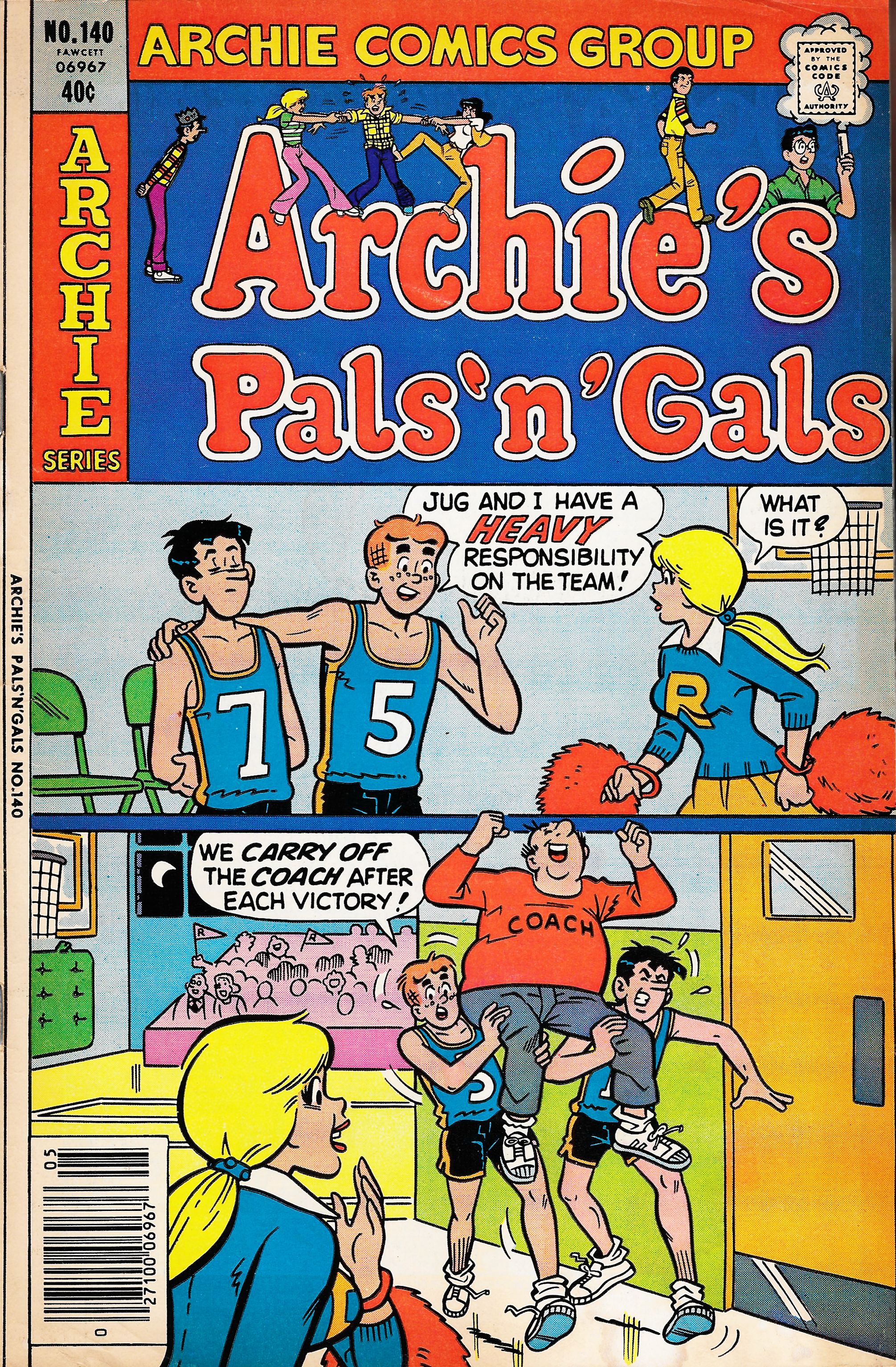 Read online Archie's Pals 'N' Gals (1952) comic -  Issue #140 - 1
