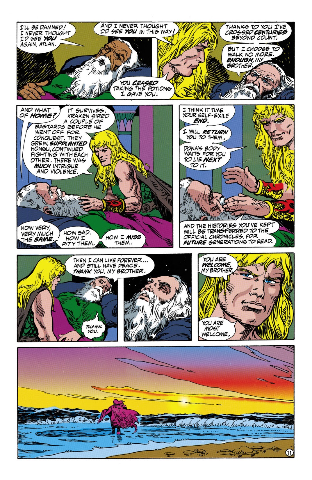 Read online The Atlantis Chronicles comic -  Issue #7 - 12