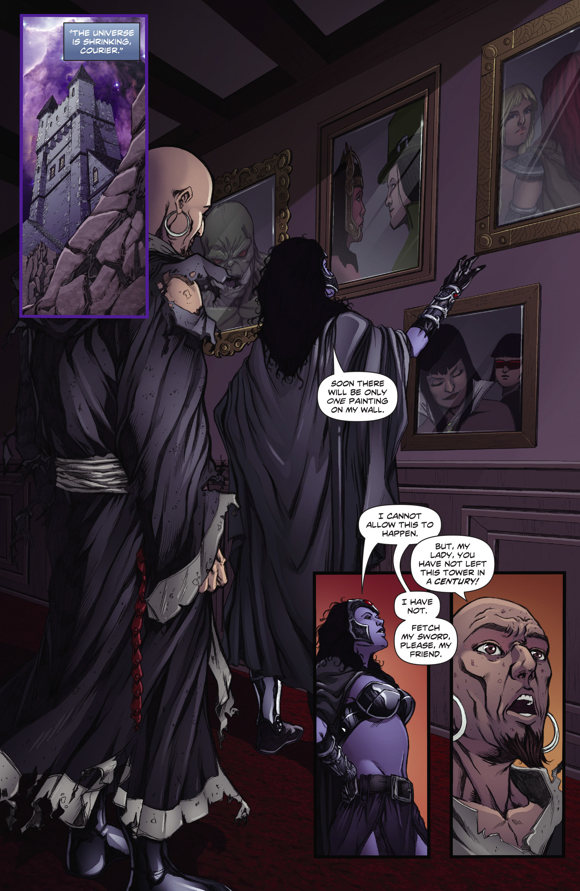 Read online Swords of Sorrow comic -  Issue #4 - 5