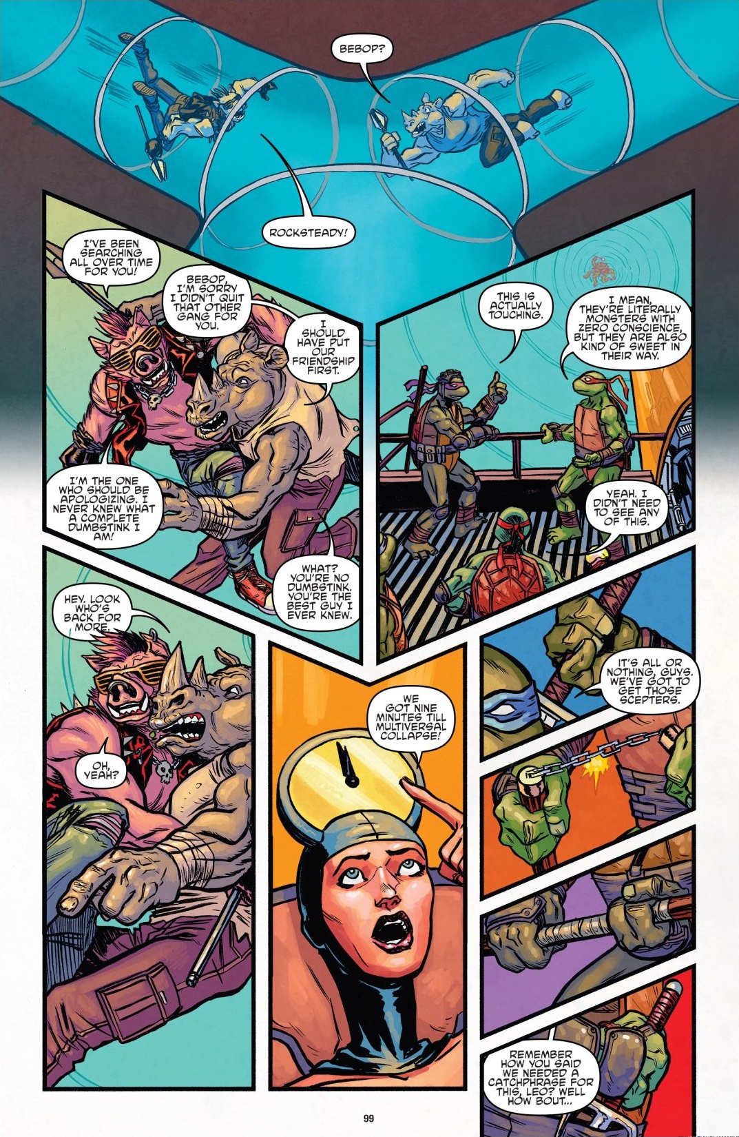 Read online Teenage Mutant Ninja Turtles: The IDW Collection comic -  Issue # TPB 8 (Part 1) - 98