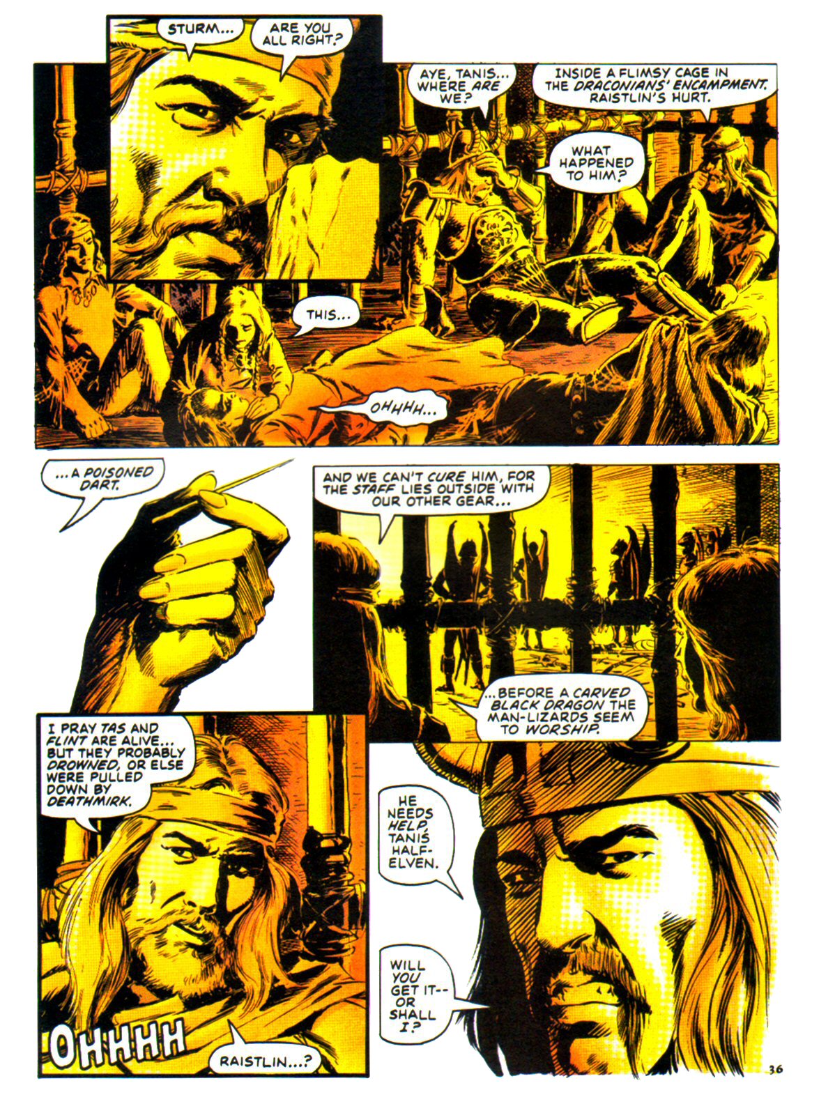 Read online Dragonlance Saga comic -  Issue #1 - 39