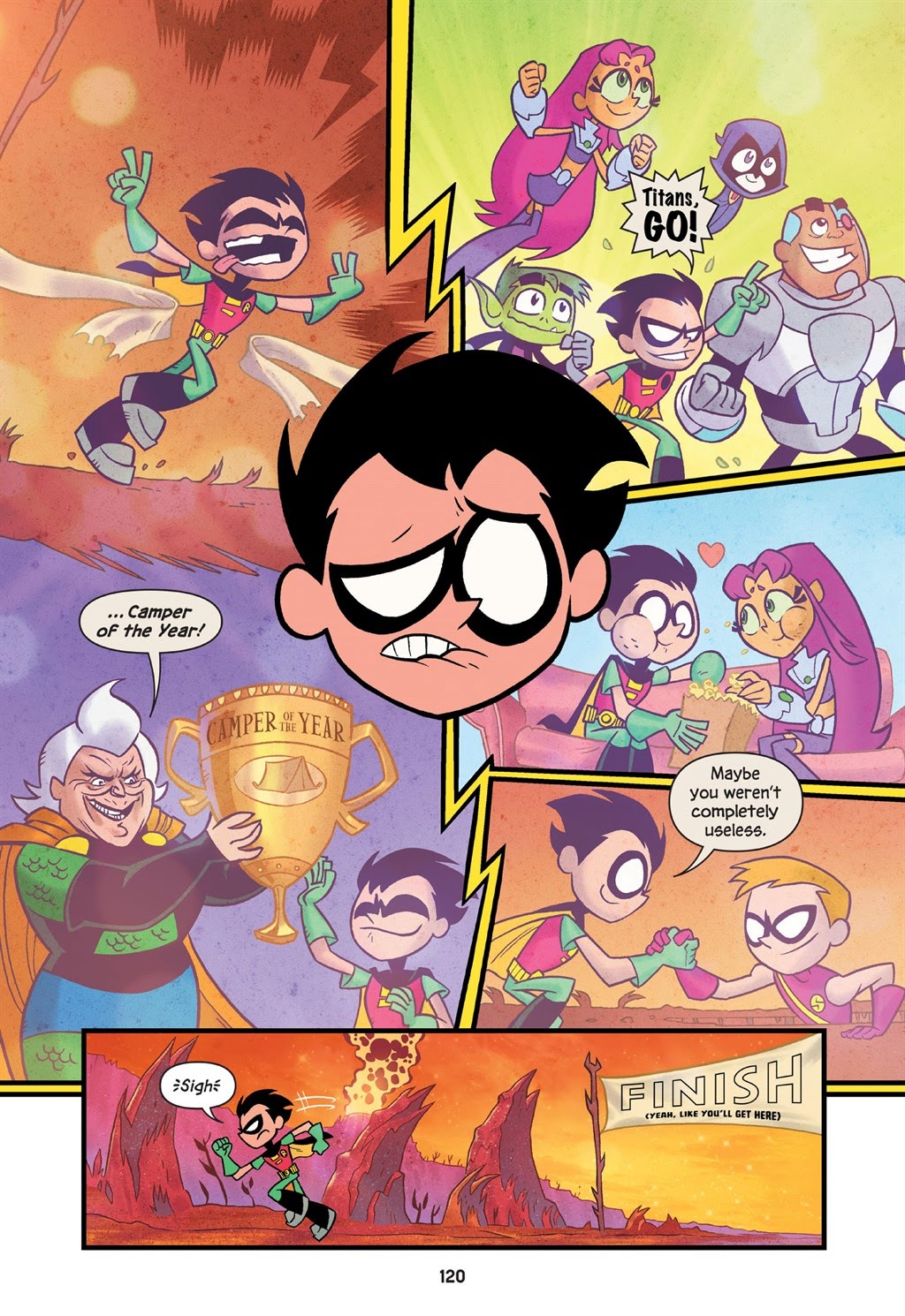 Read online Teen Titans Go! To Camp comic -  Issue # _TPB - 115