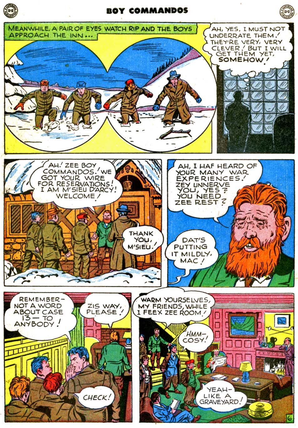 Read online Boy Commandos comic -  Issue #16 - 8
