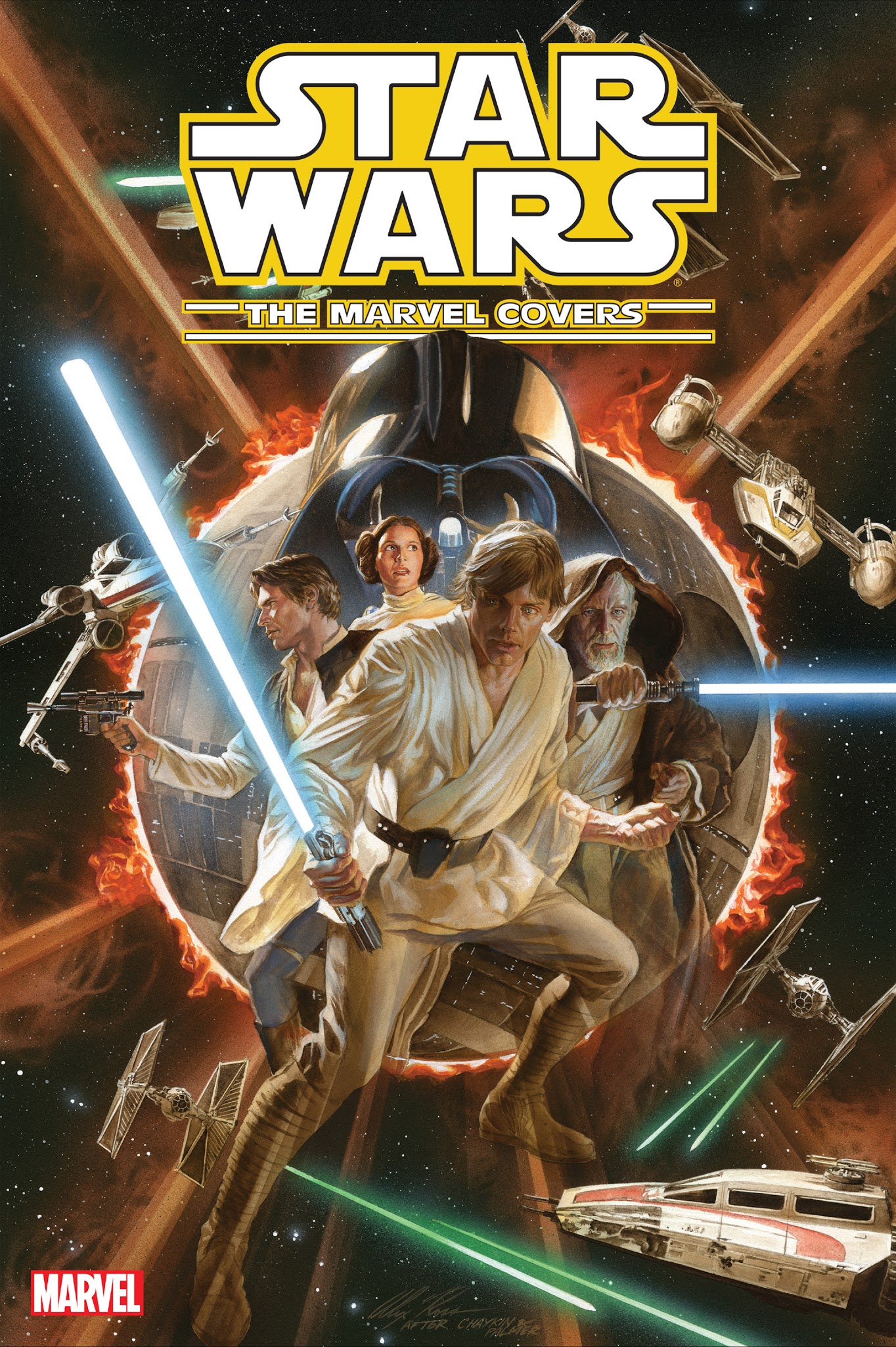 Read online Star Wars: The Marvel Covers comic -  Issue # TPB - 1