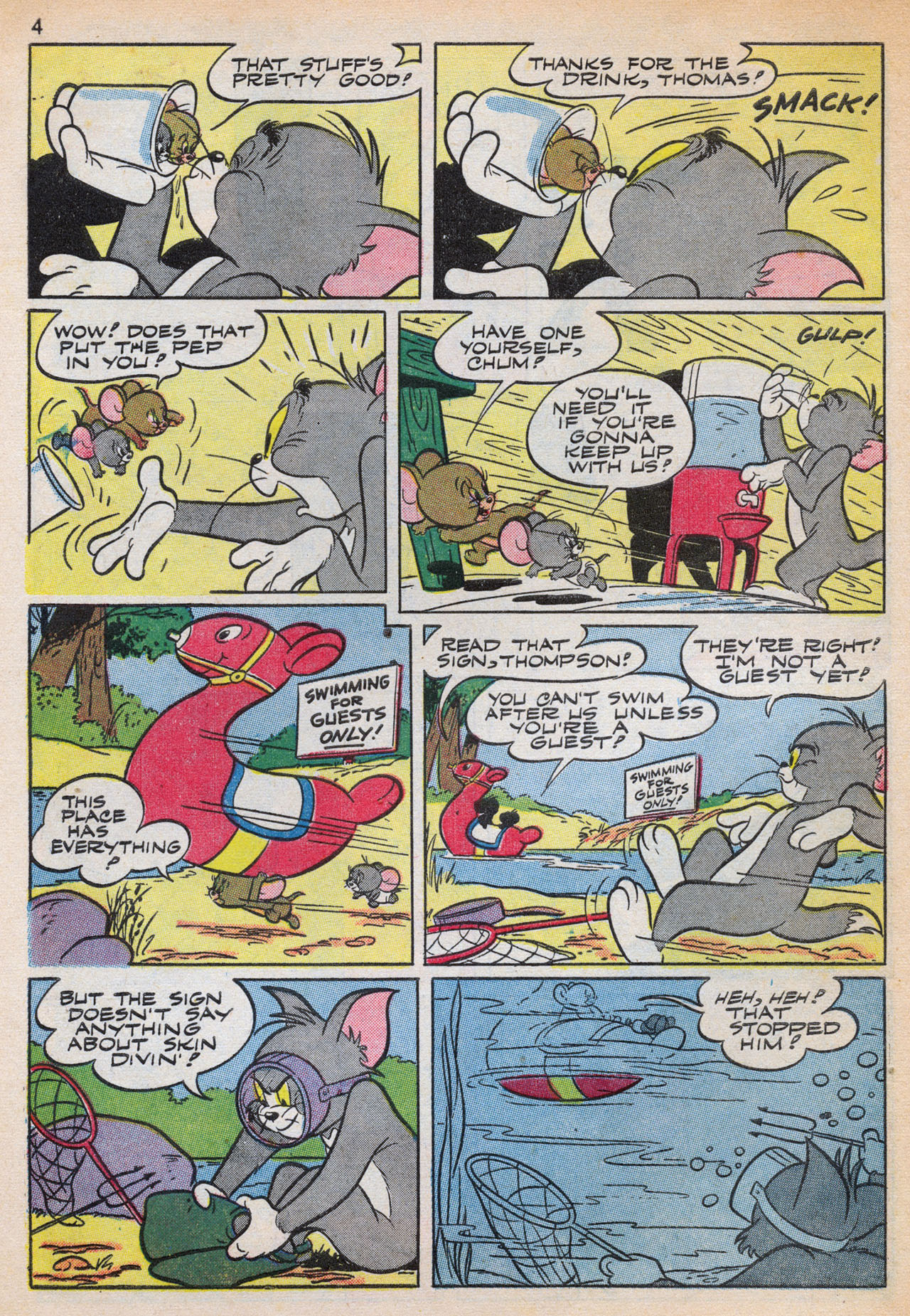 Read online Tom and Jerry's Summer Fun comic -  Issue #2 - 6