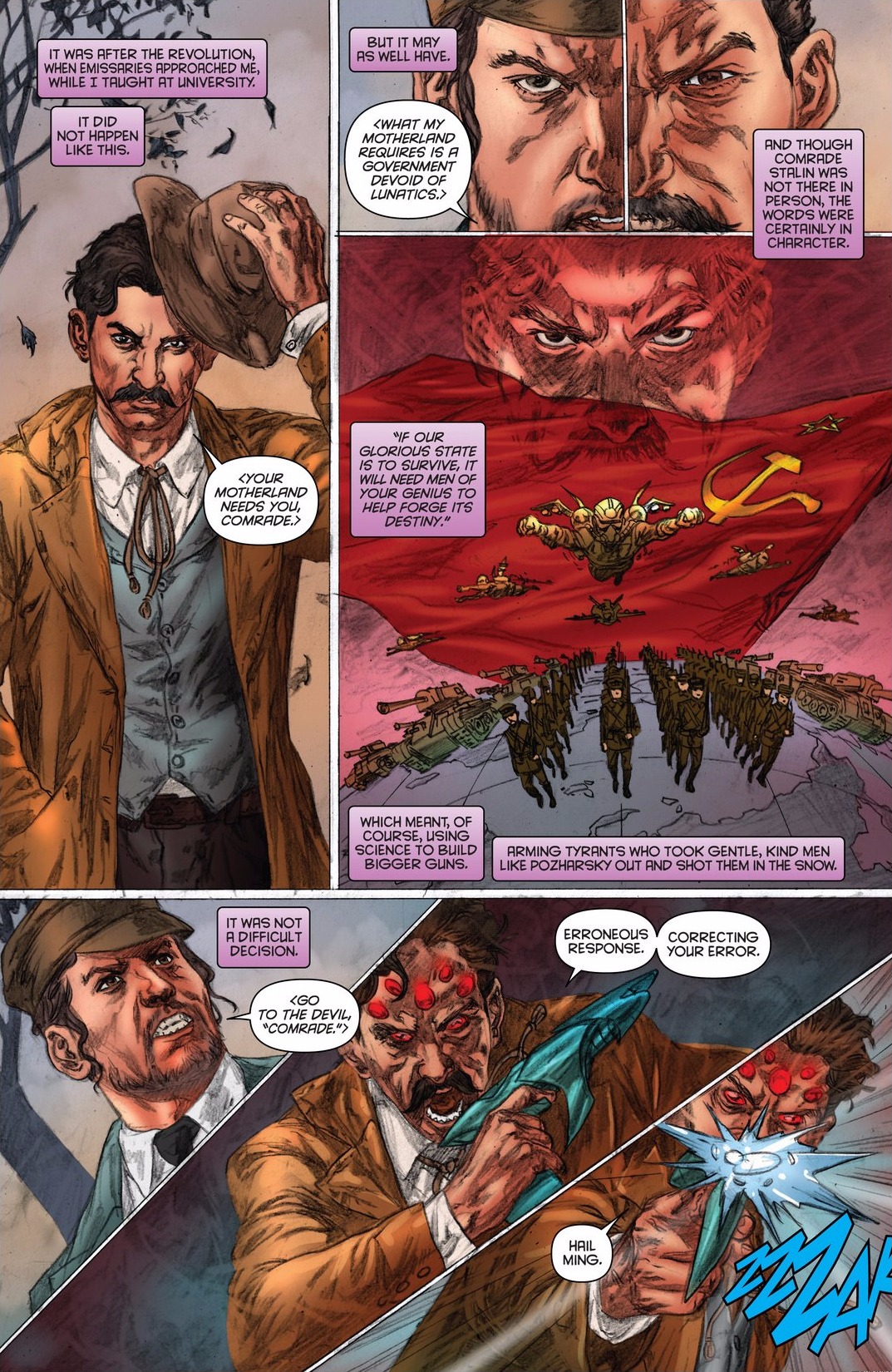 Read online Flash Gordon: Zeitgeist comic -  Issue # TPB - 203