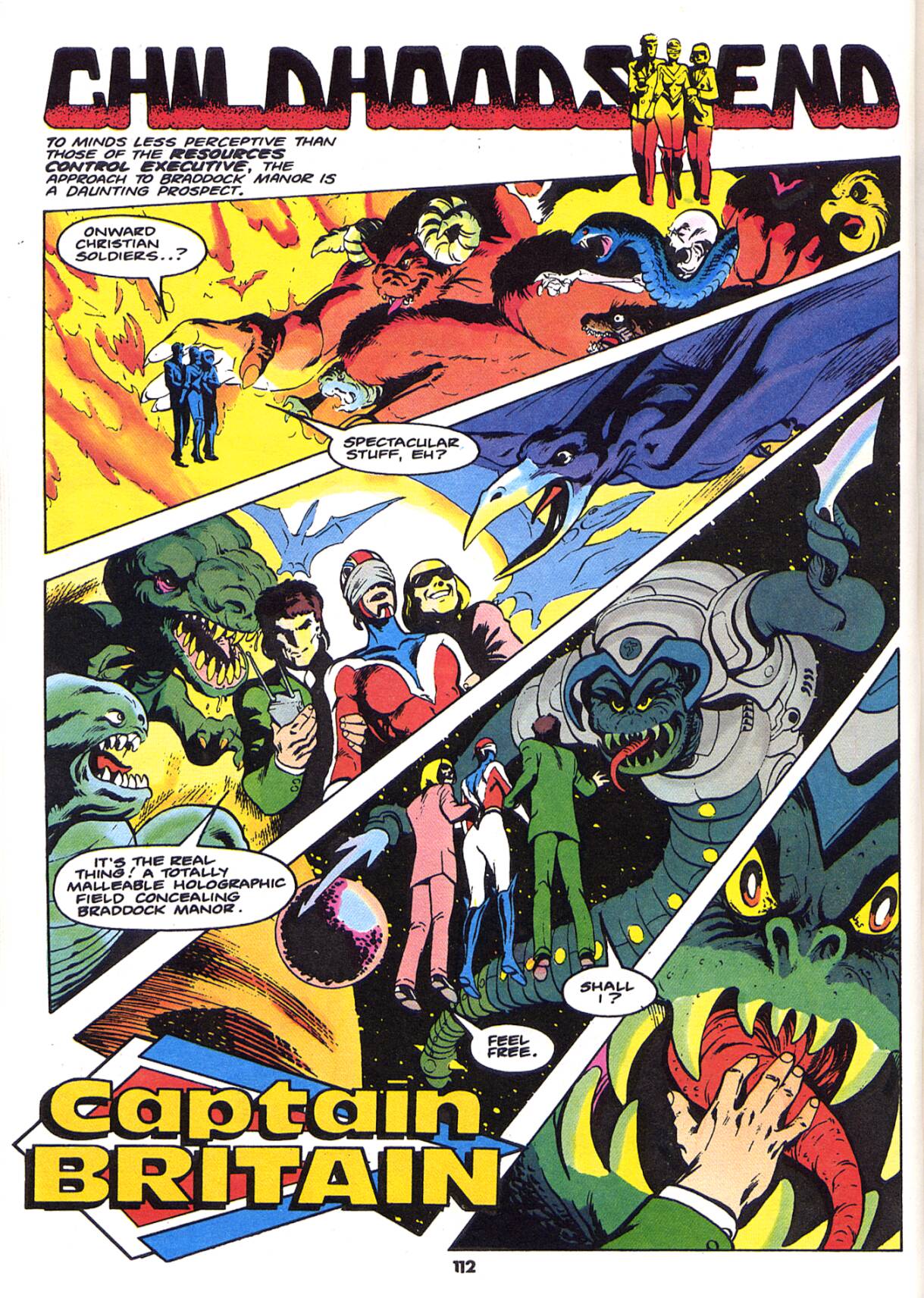 Read online Captain Britain (1988) comic -  Issue # TPB - 112