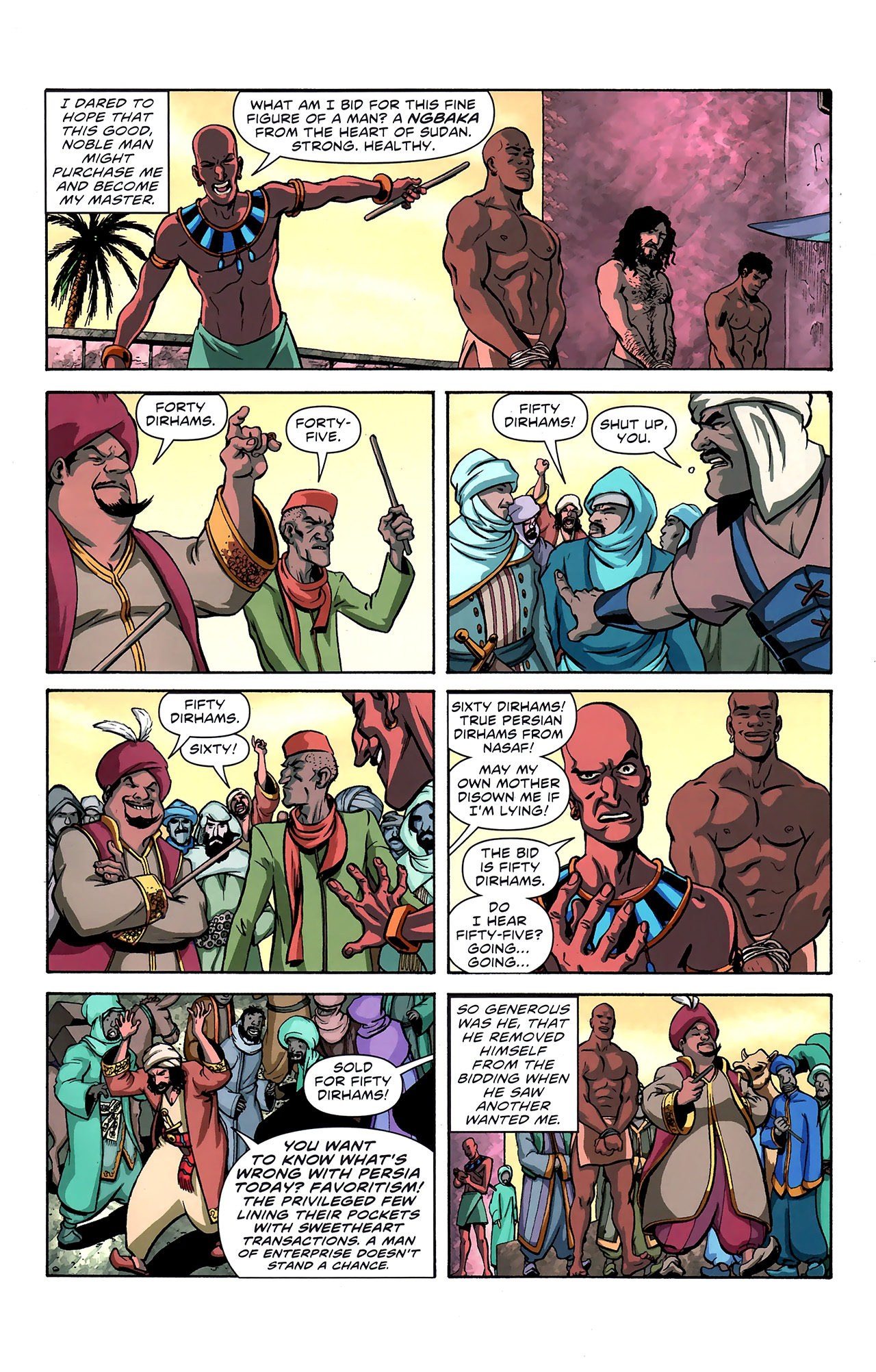 Read online Prince of Persia: Before the Sandstorm comic -  Issue #2 - 9