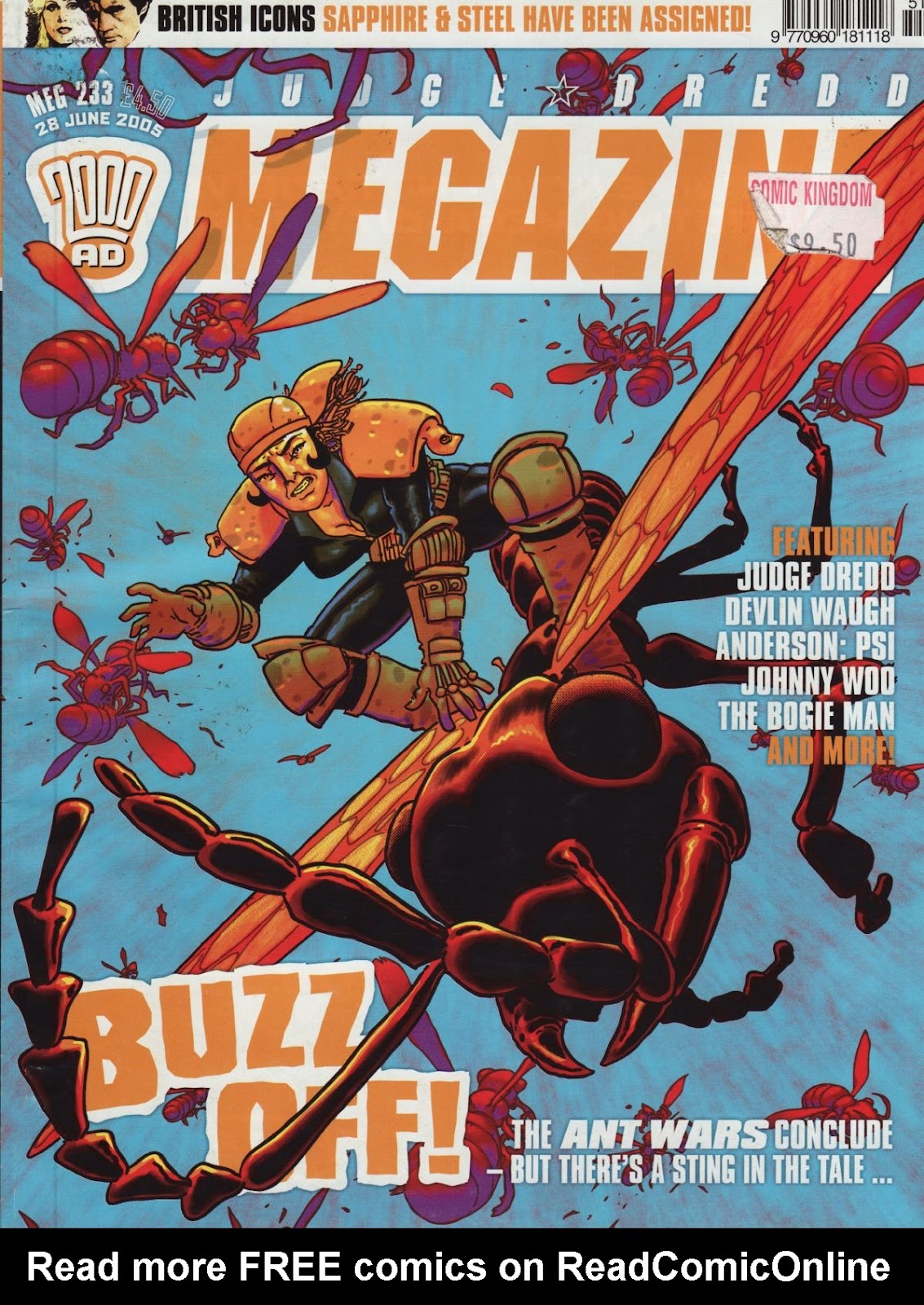 Judge Dredd Megazine (Vol. 5) issue 233 - Page 1
