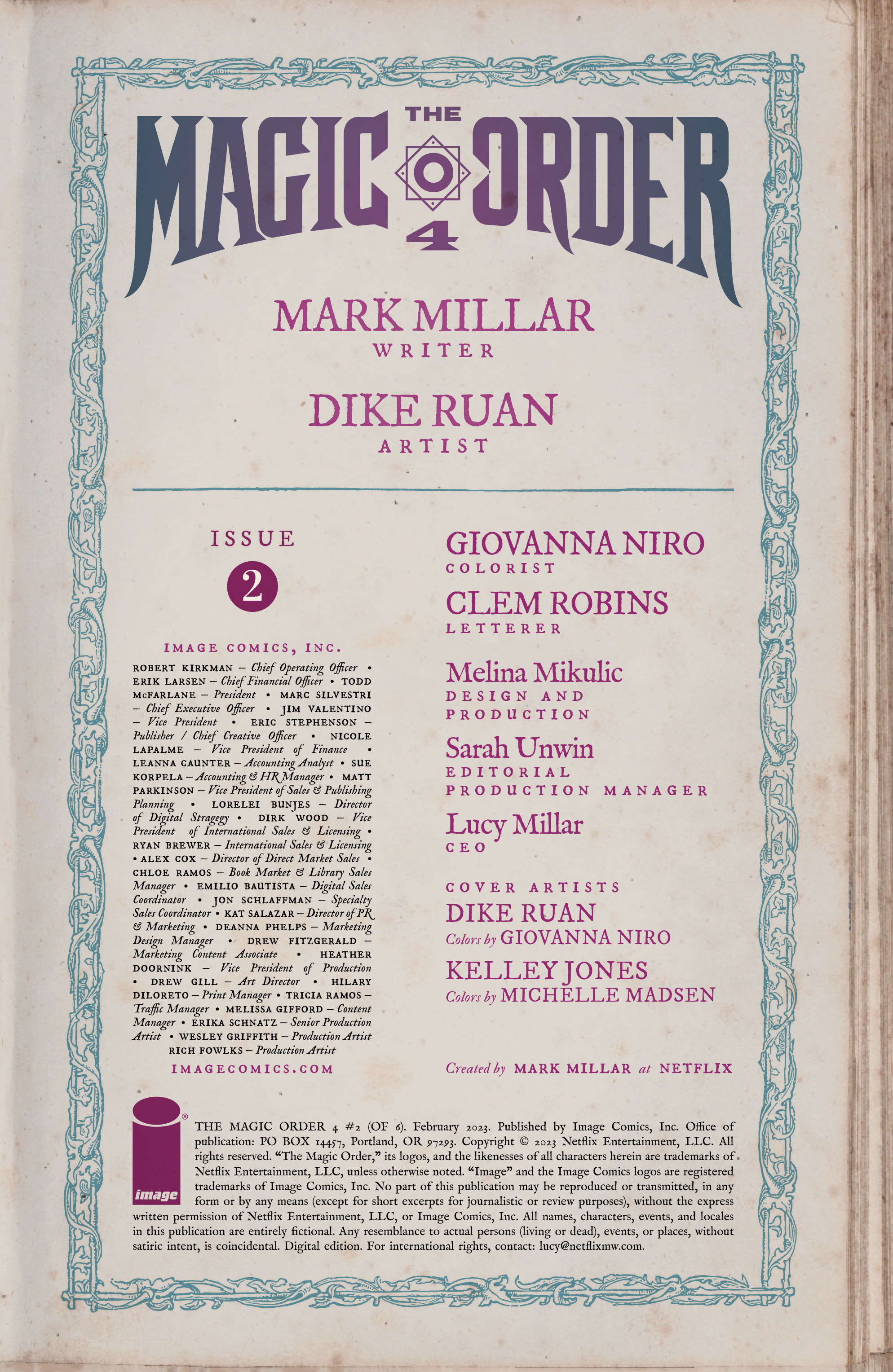 Read online The Magic Order 4 comic -  Issue #2 - 3