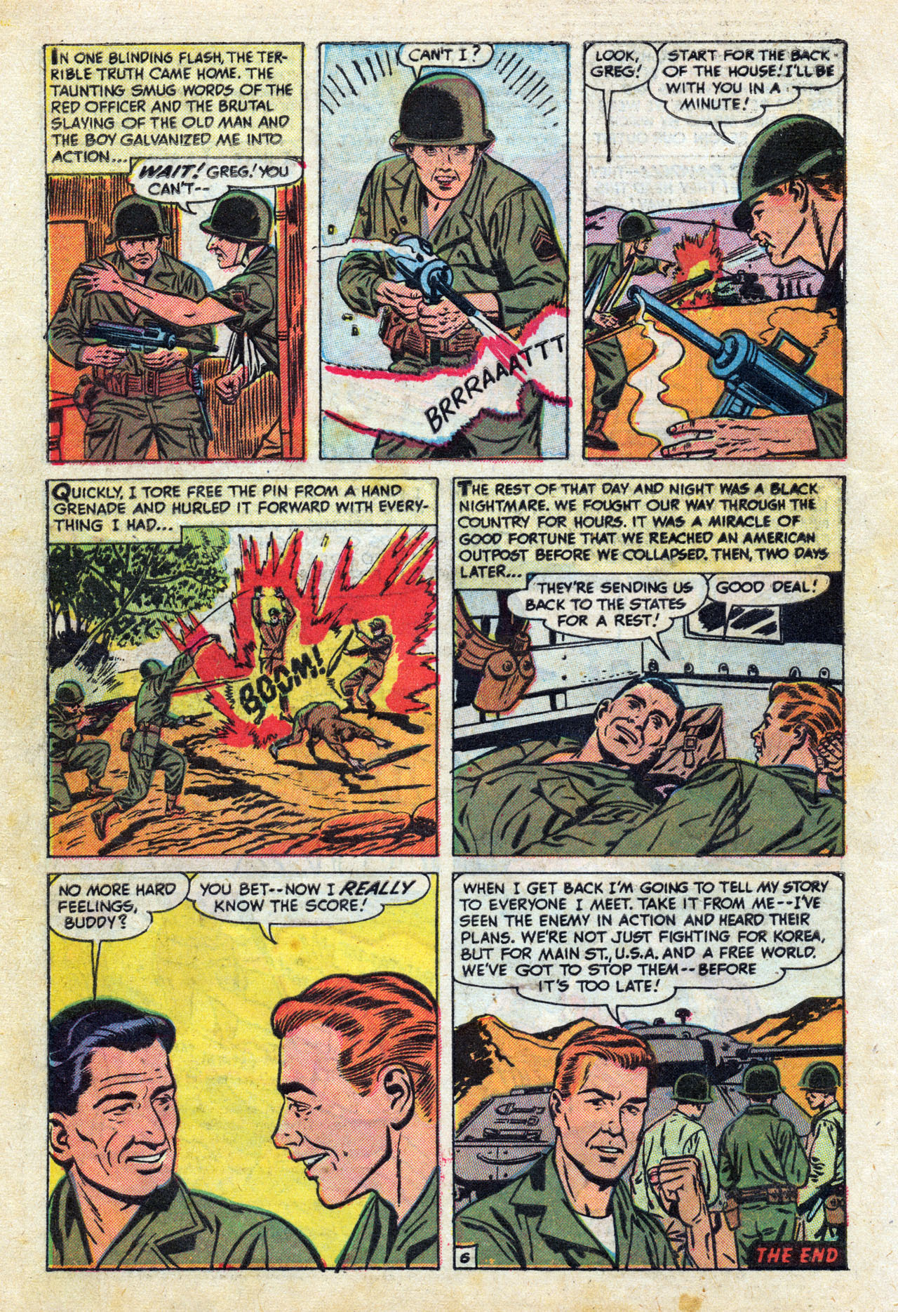 Read online War Comics comic -  Issue #1 - 8