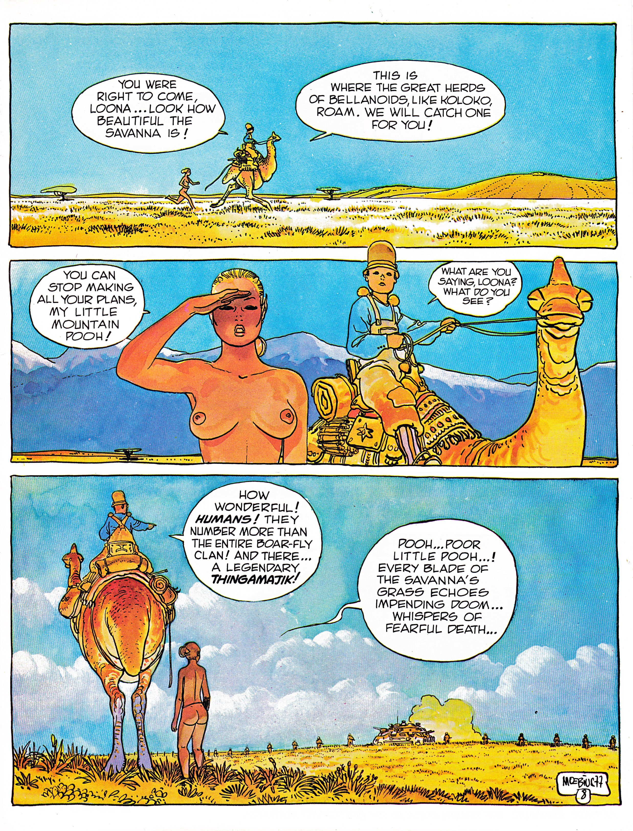 Read online Epic Graphic Novel: Moebius comic -  Issue # TPB 2 - 56