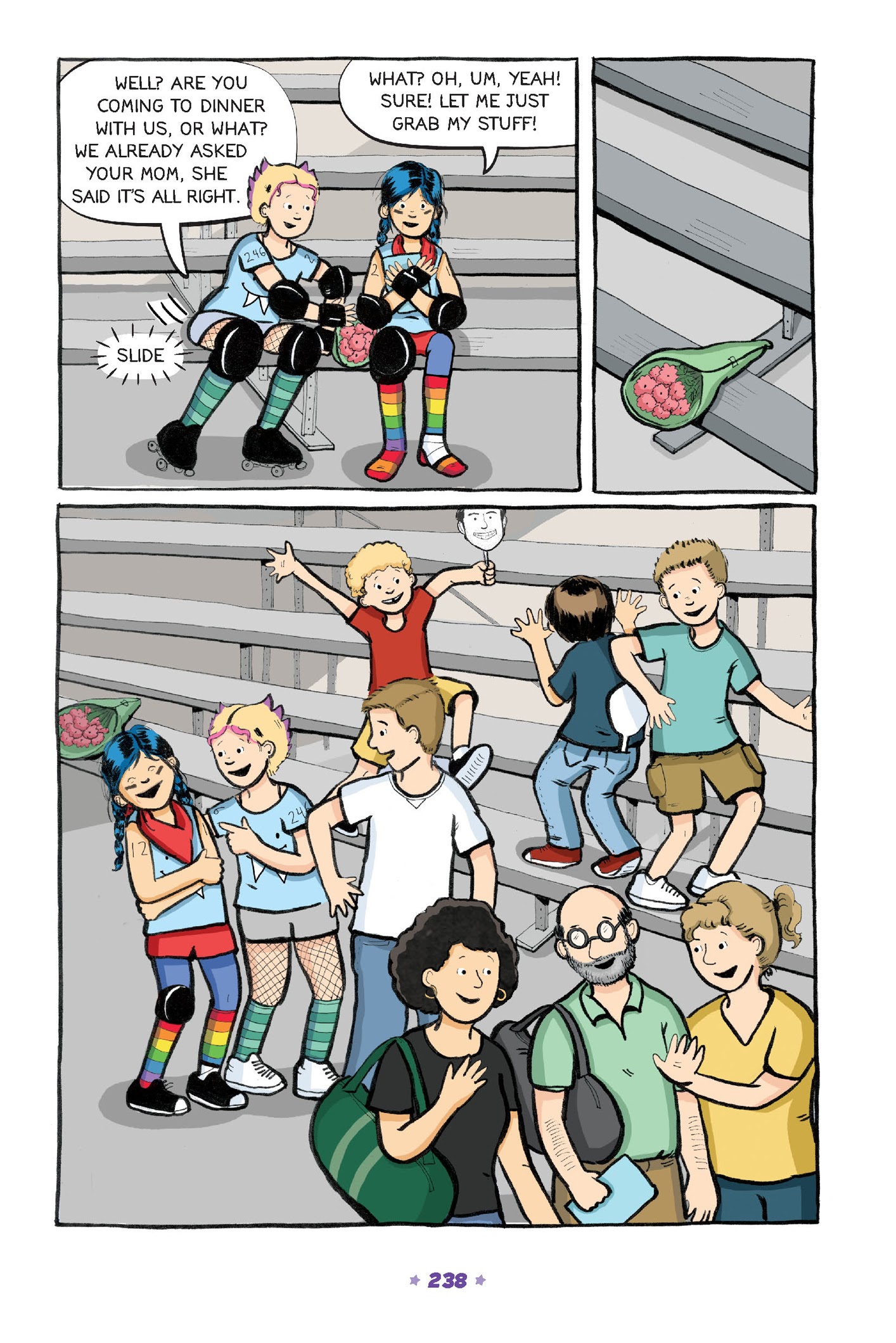 Read online Roller Girl comic -  Issue # TPB (Part 3) - 35