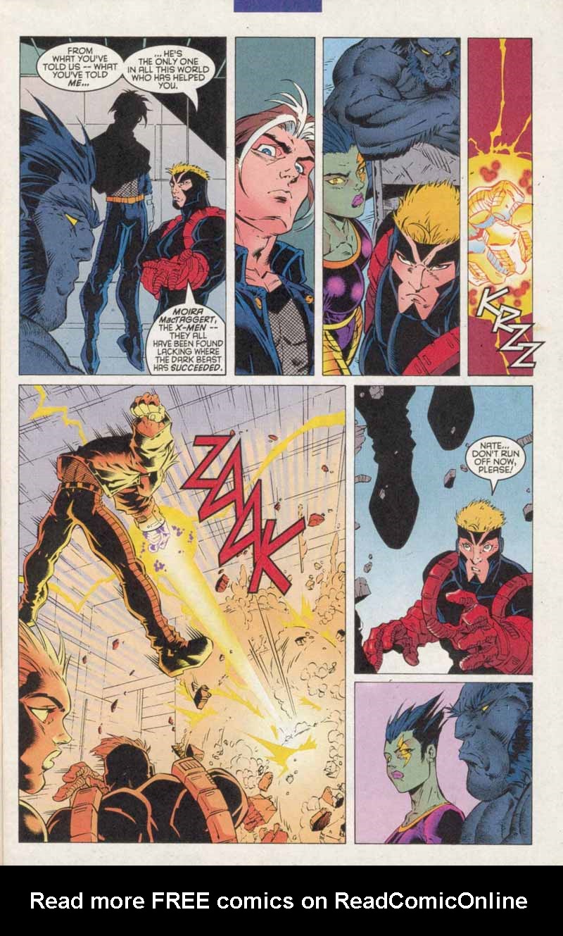 Read online X-Man comic -  Issue #28 - 7