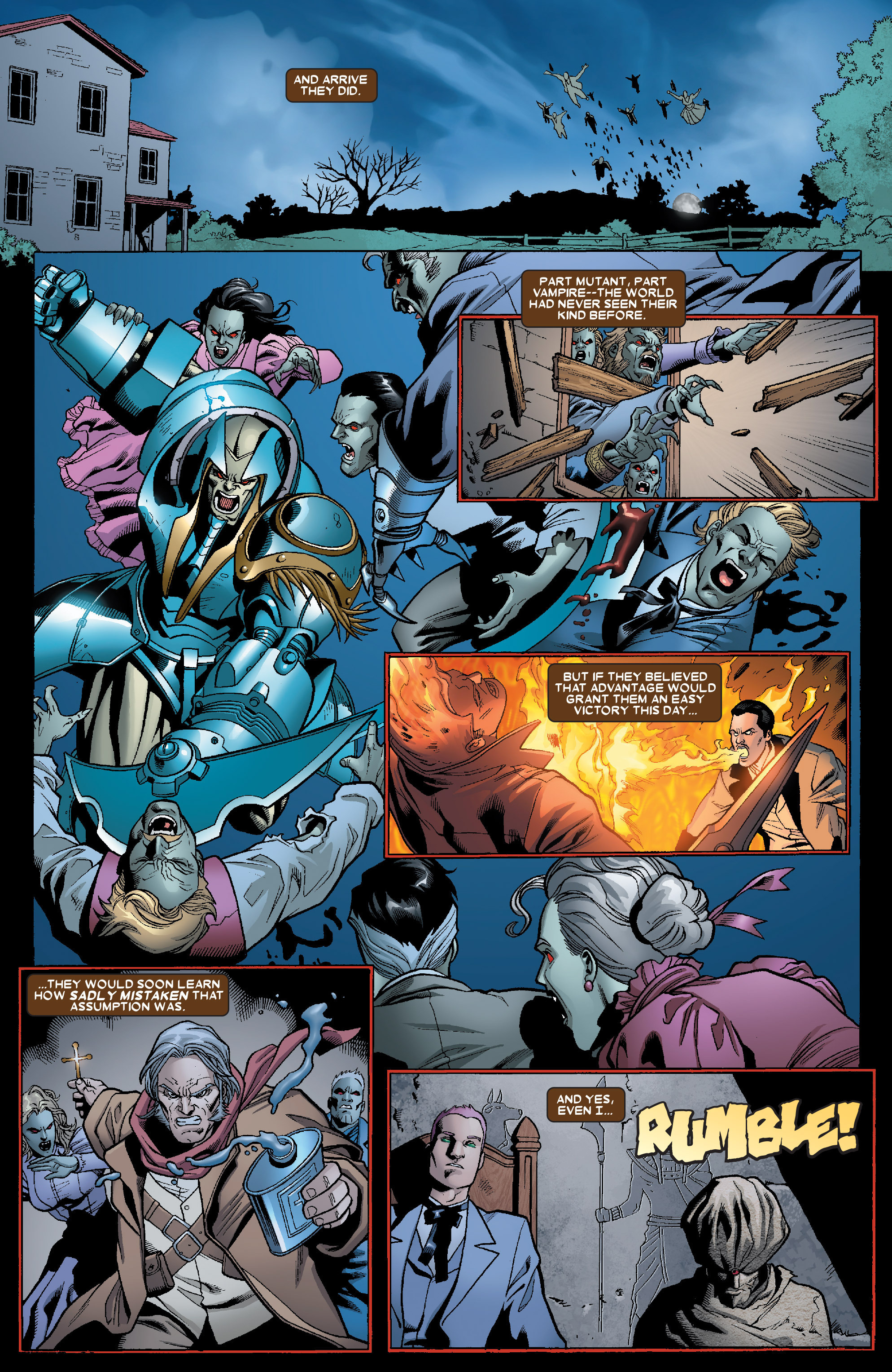 Read online X-Men: Apocalypse/Dracula comic -  Issue #3 - 19