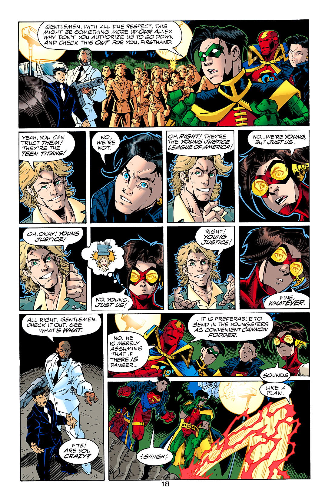 Read online Young Justice (1998) comic -  Issue #1 - 19