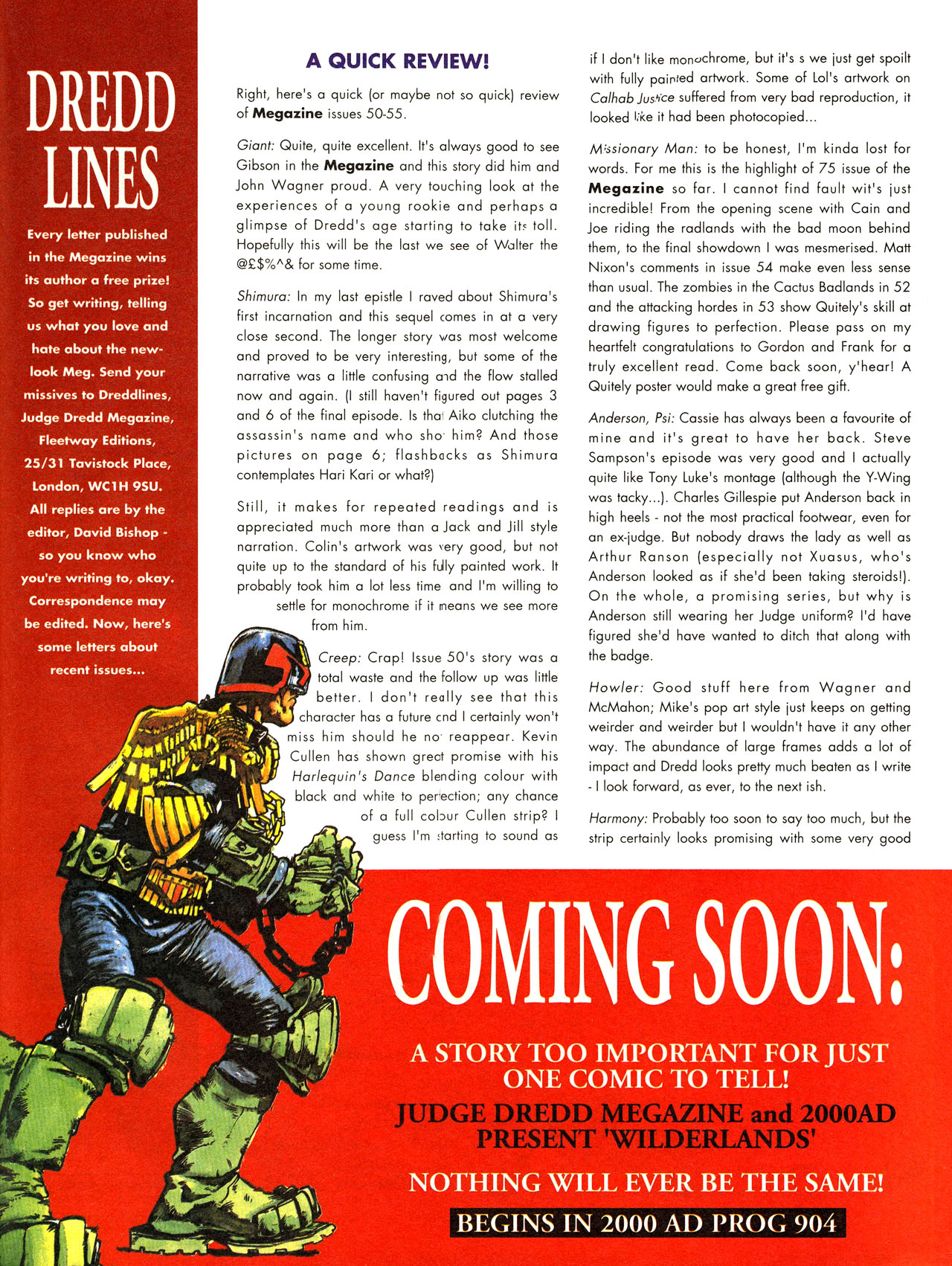 Read online Judge Dredd: The Megazine (vol. 2) comic -  Issue #59 - 39