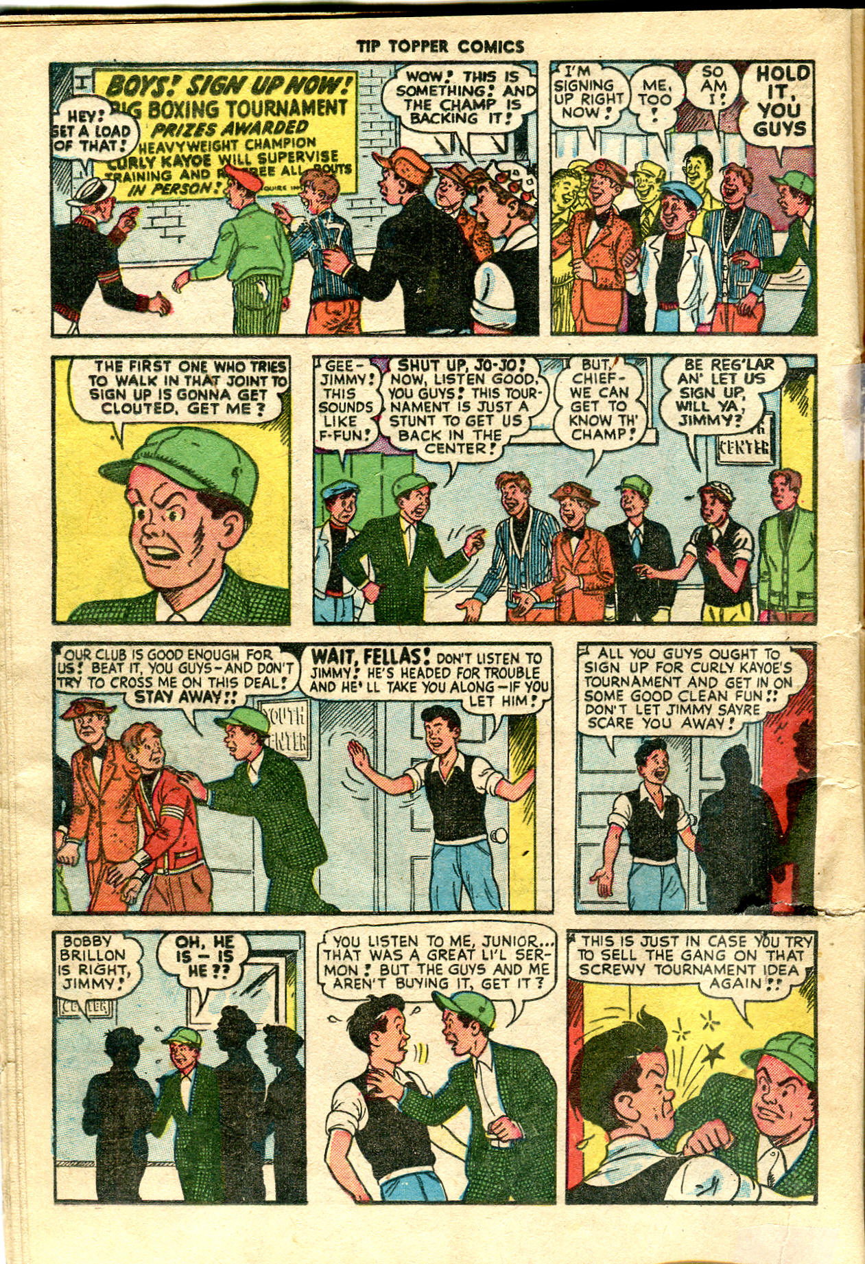 Read online Tip Topper Comics comic -  Issue #16 - 16