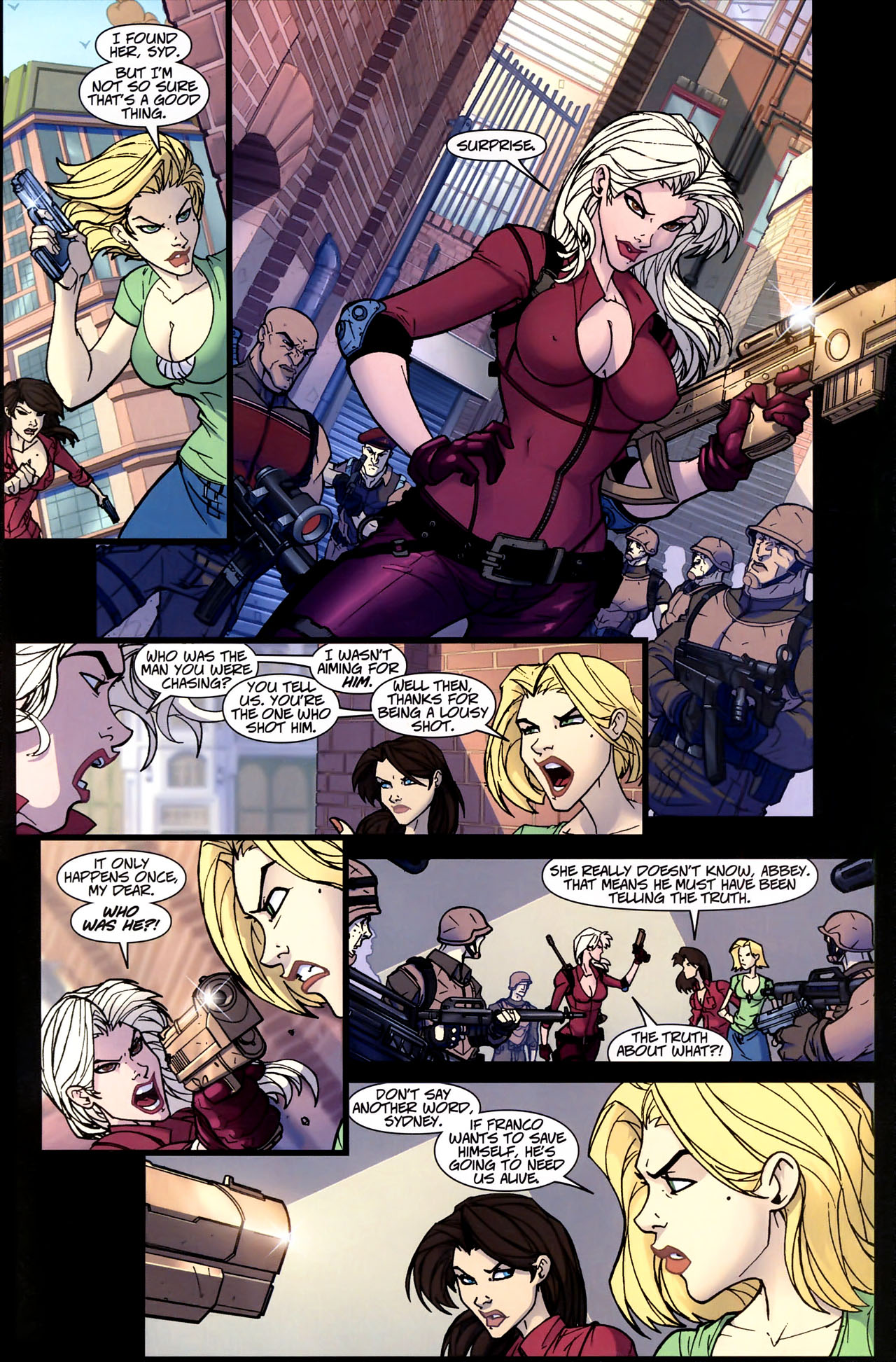 Read online Danger Girl: Body Shots comic -  Issue #3 - 18