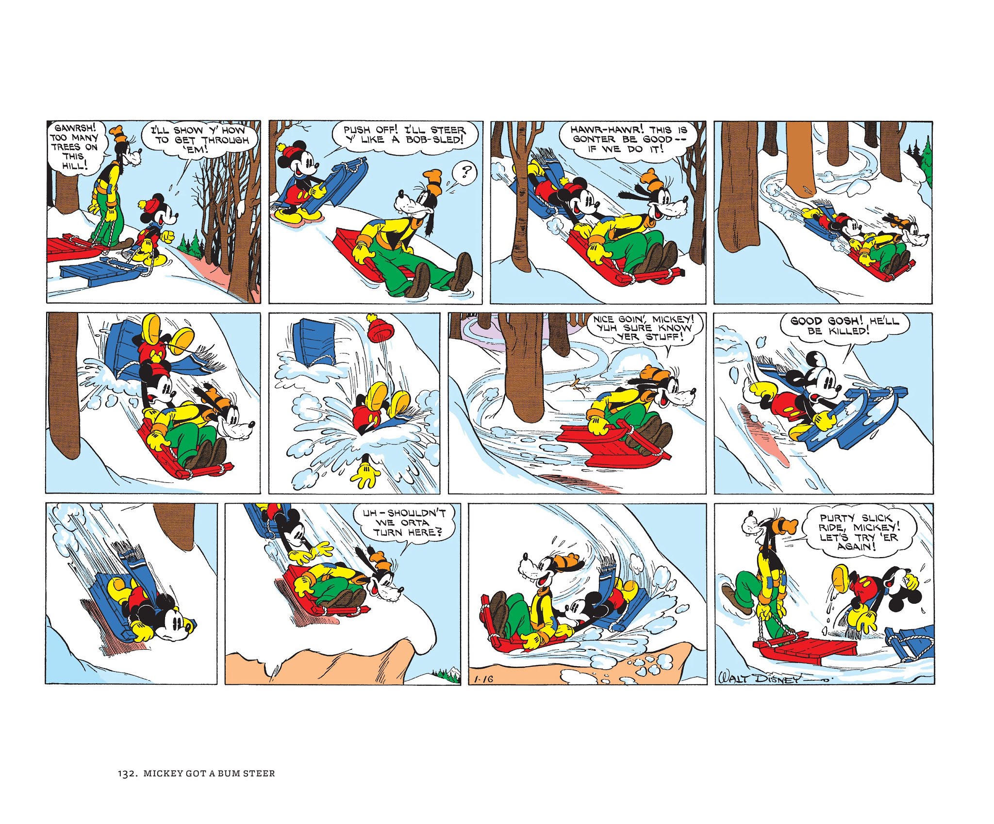 Read online Walt Disney's Mickey Mouse Color Sundays comic -  Issue # TPB 2 (Part 2) - 32