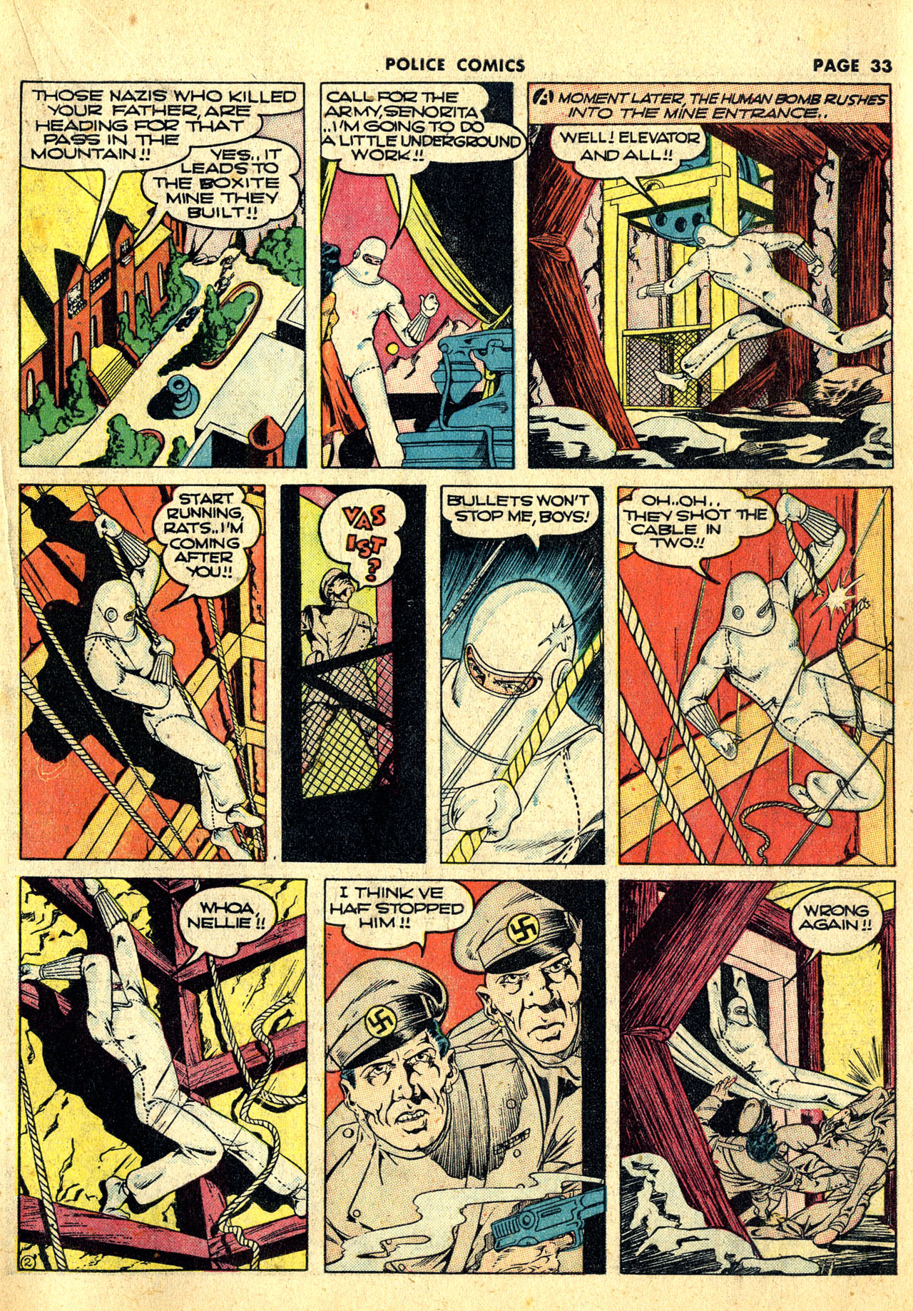 Read online Police Comics comic -  Issue #10 - 36
