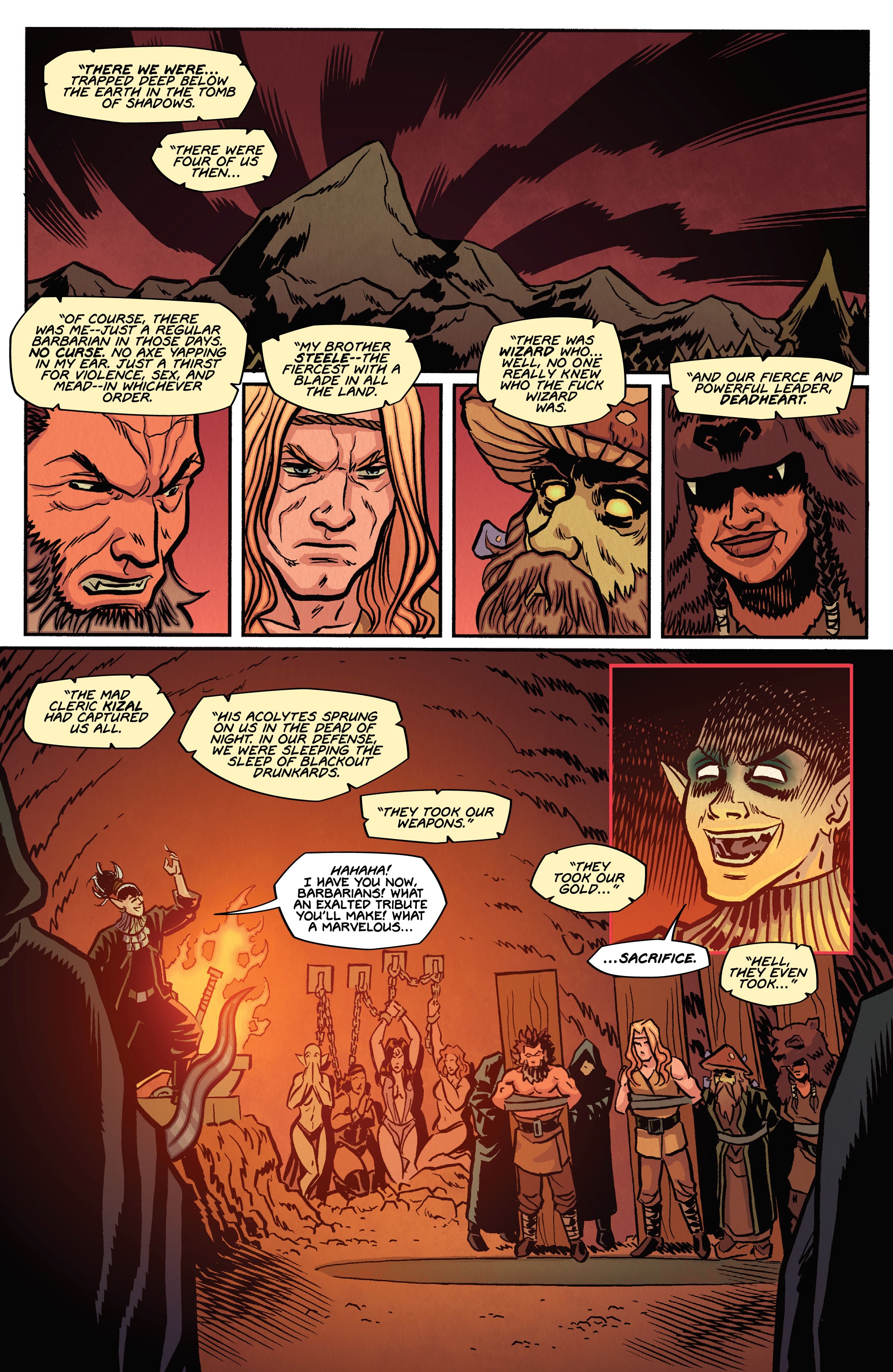 Read online Barbaric: The Harvest Blades comic -  Issue # Full - 3