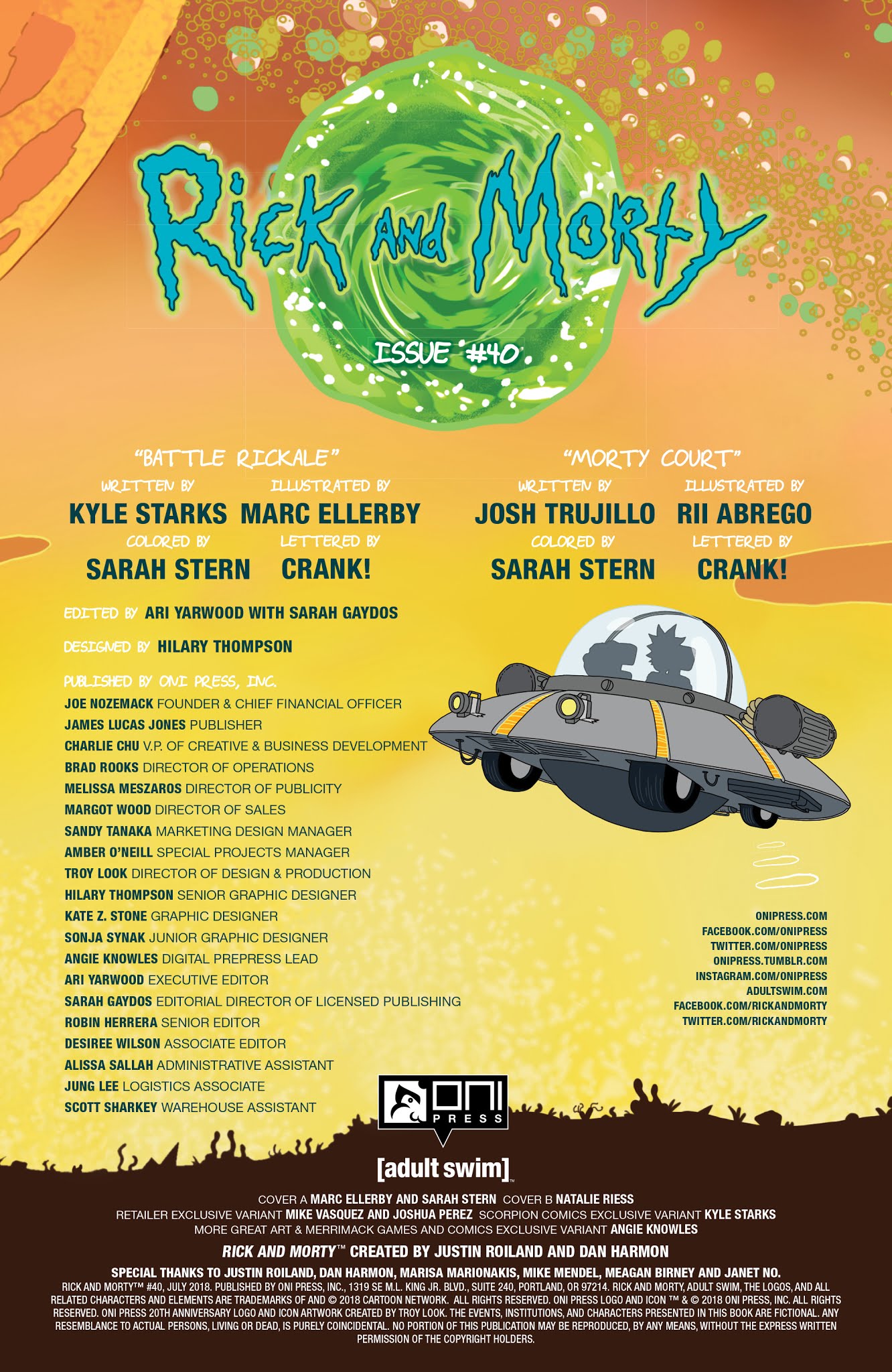 Read online Rick and Morty comic -  Issue #40 - 2