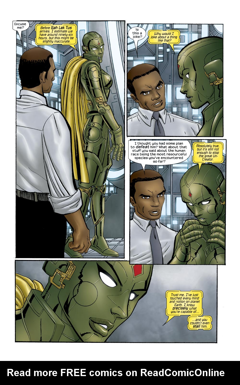 Read online Ultimate Vision comic -  Issue #0 - 24