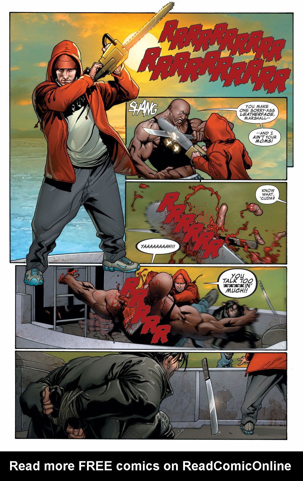 Read online Eminem/Punisher comic -  Issue # Full - 16