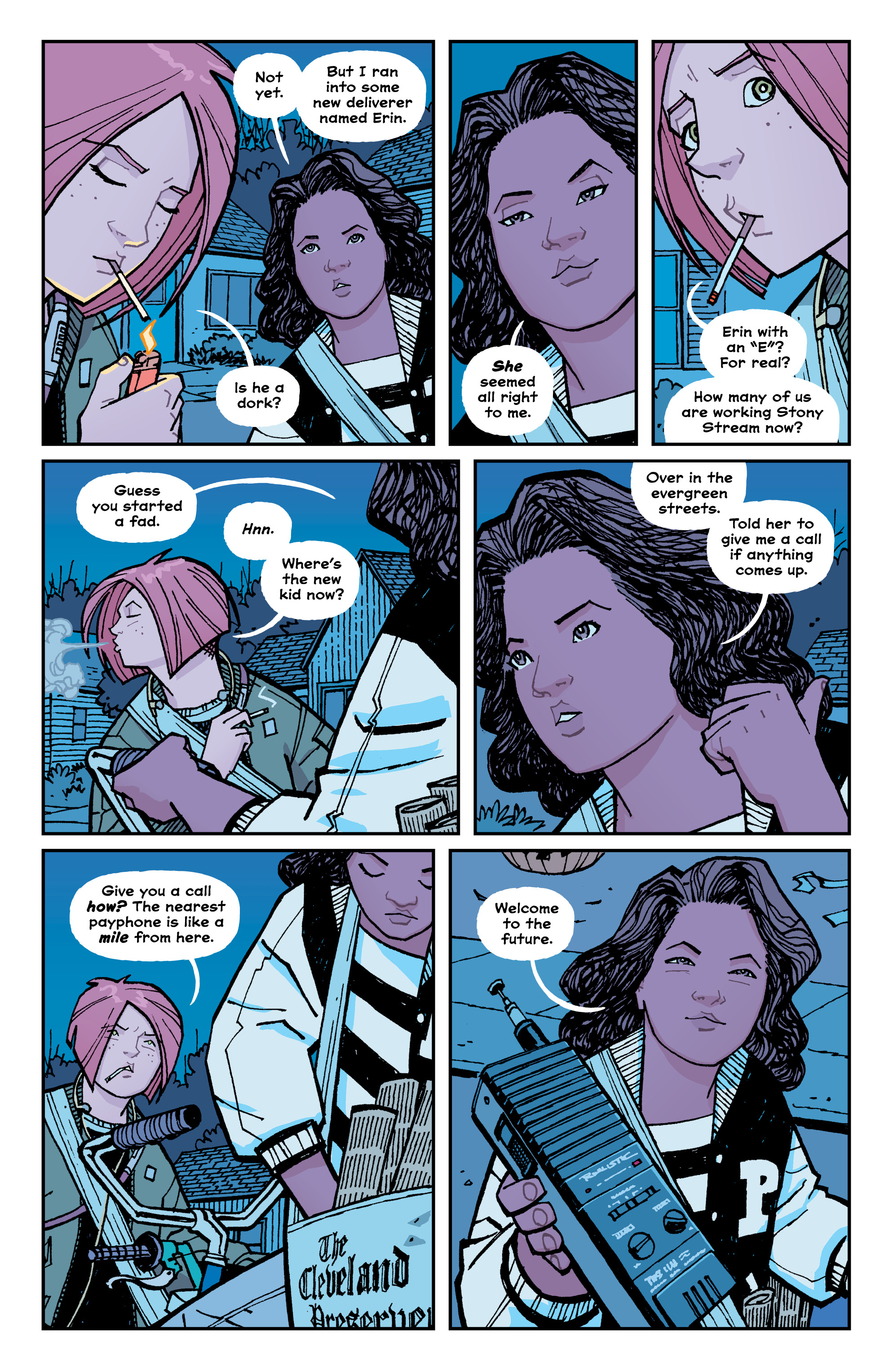 Read online Paper Girls comic -  Issue #30 - 21