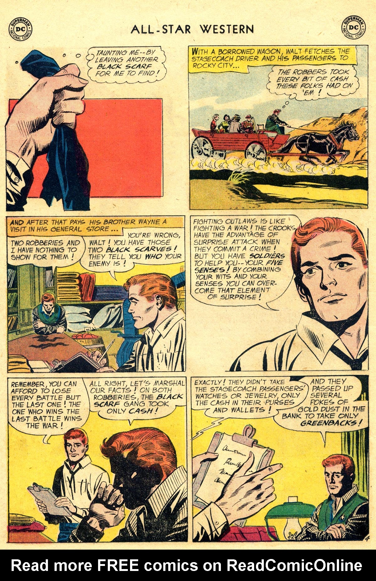 Read online All-Star Western (1951) comic -  Issue #109 - 28