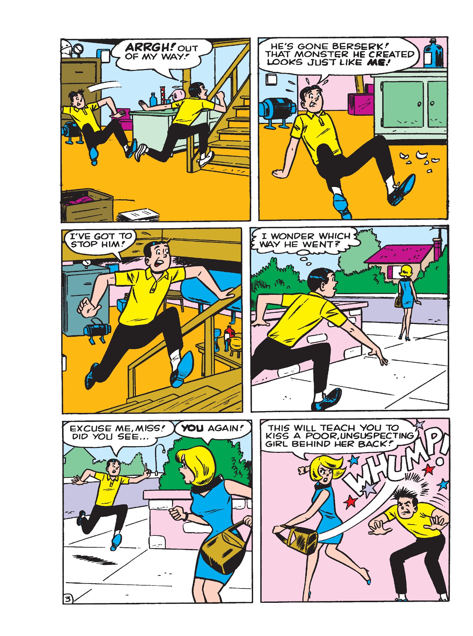 Read online Archie's Funhouse Double Digest comic -  Issue #20 - 203