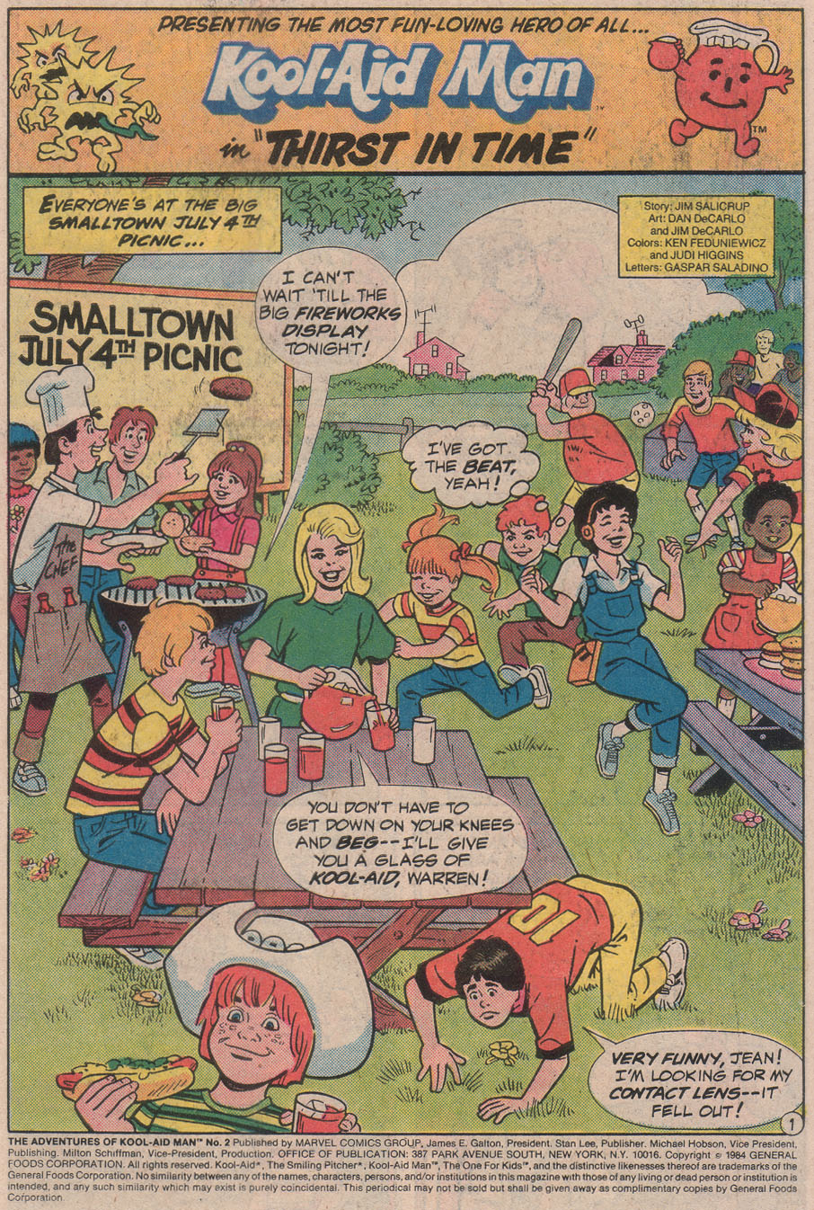 Read online The Adventures of Kool-Aid Man comic -  Issue #2 - 3