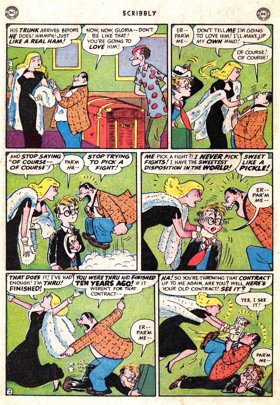 Read online Scribbly comic -  Issue #8 - 18