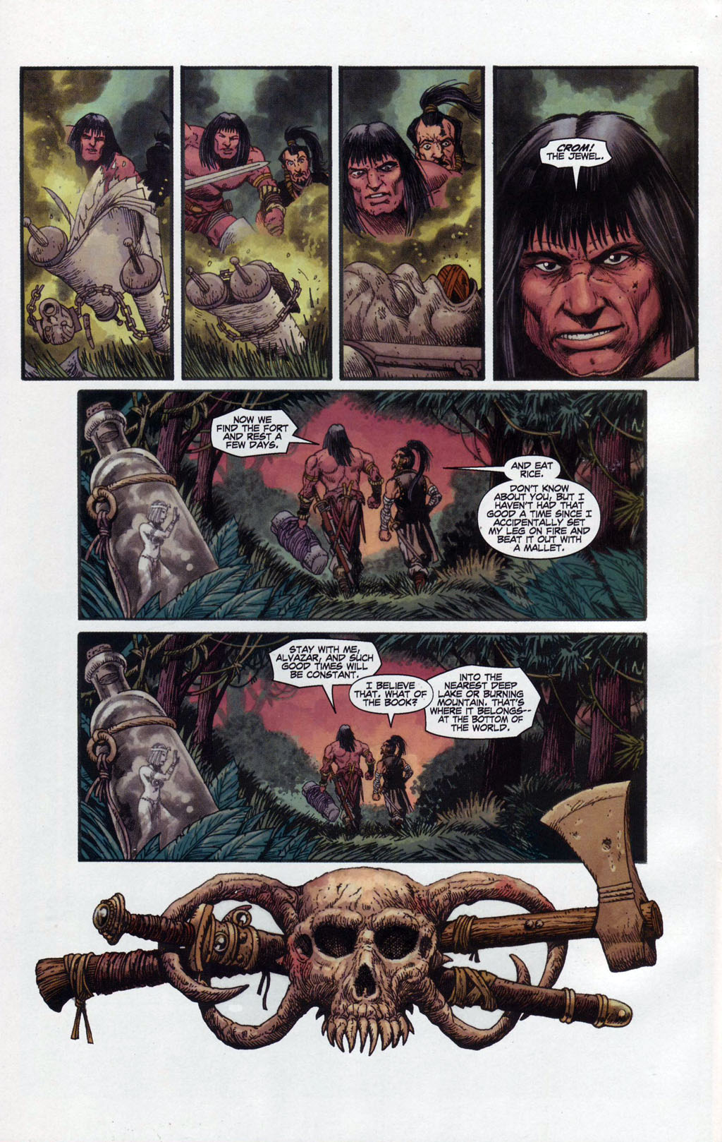 Read online Conan and the Songs of the Dead comic -  Issue #5 - 24